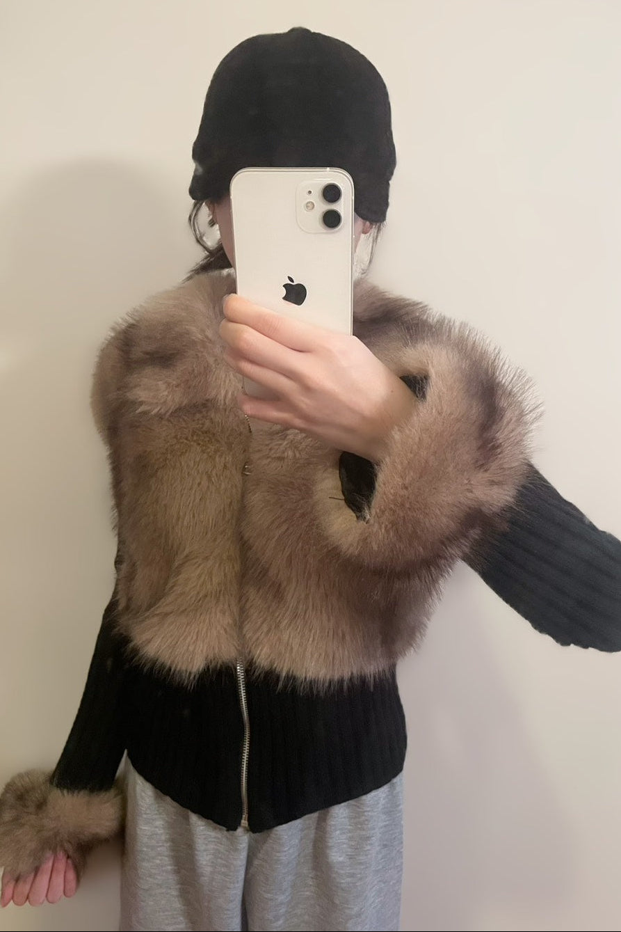 ラグジュアリーファーニット KR30029