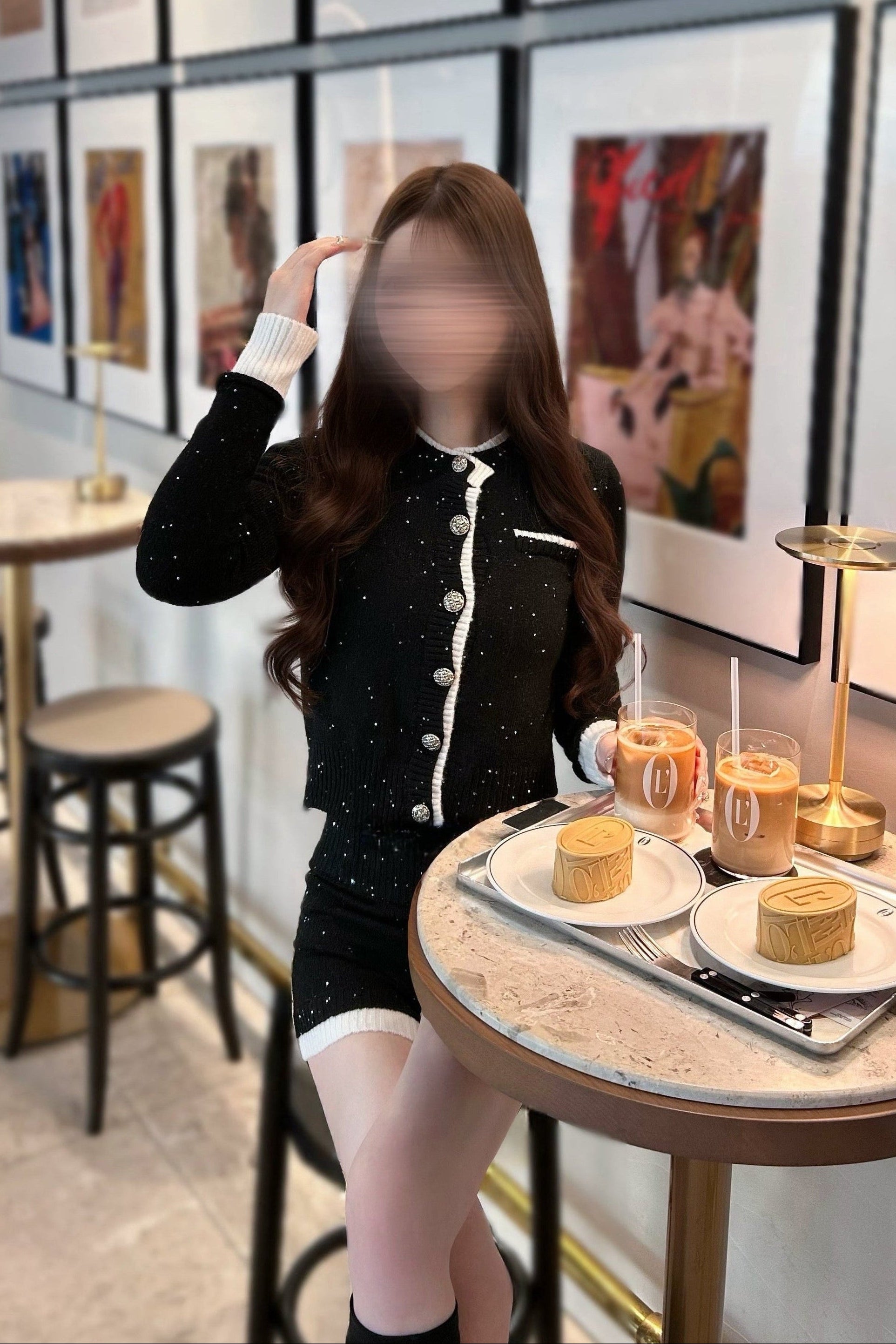 ラメバイカラーセットアップ KR12930