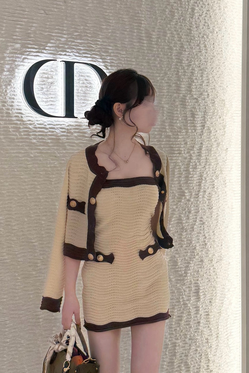 バイカラーミニセットアップ KR30164