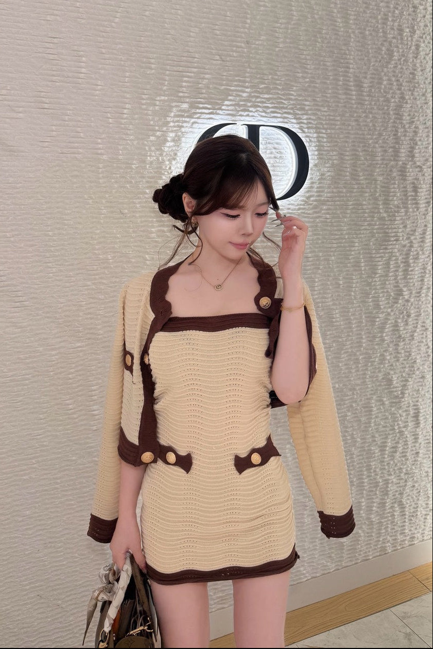 バイカラーミニセットアップ KR30164