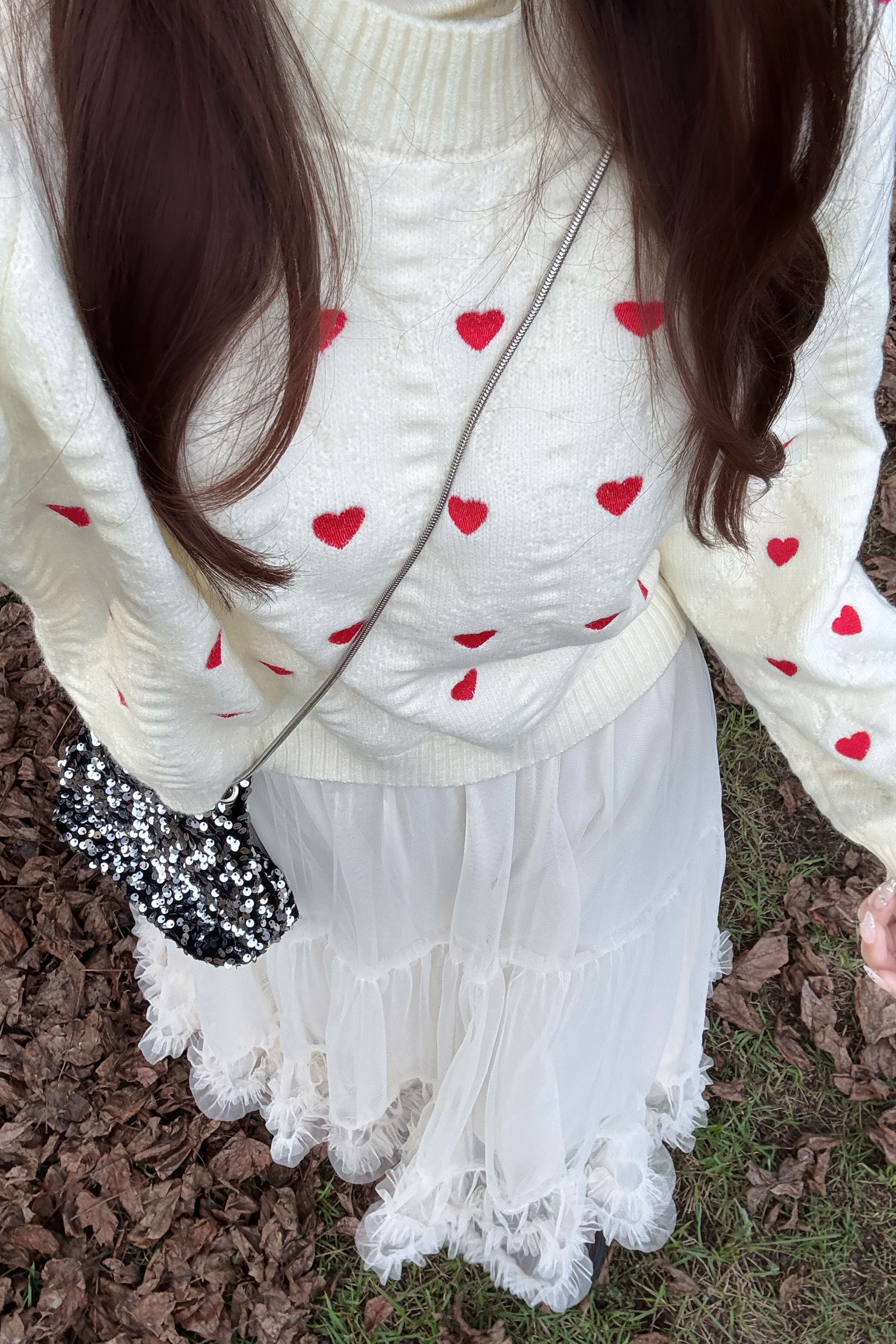 ハートツイストニット KR13334