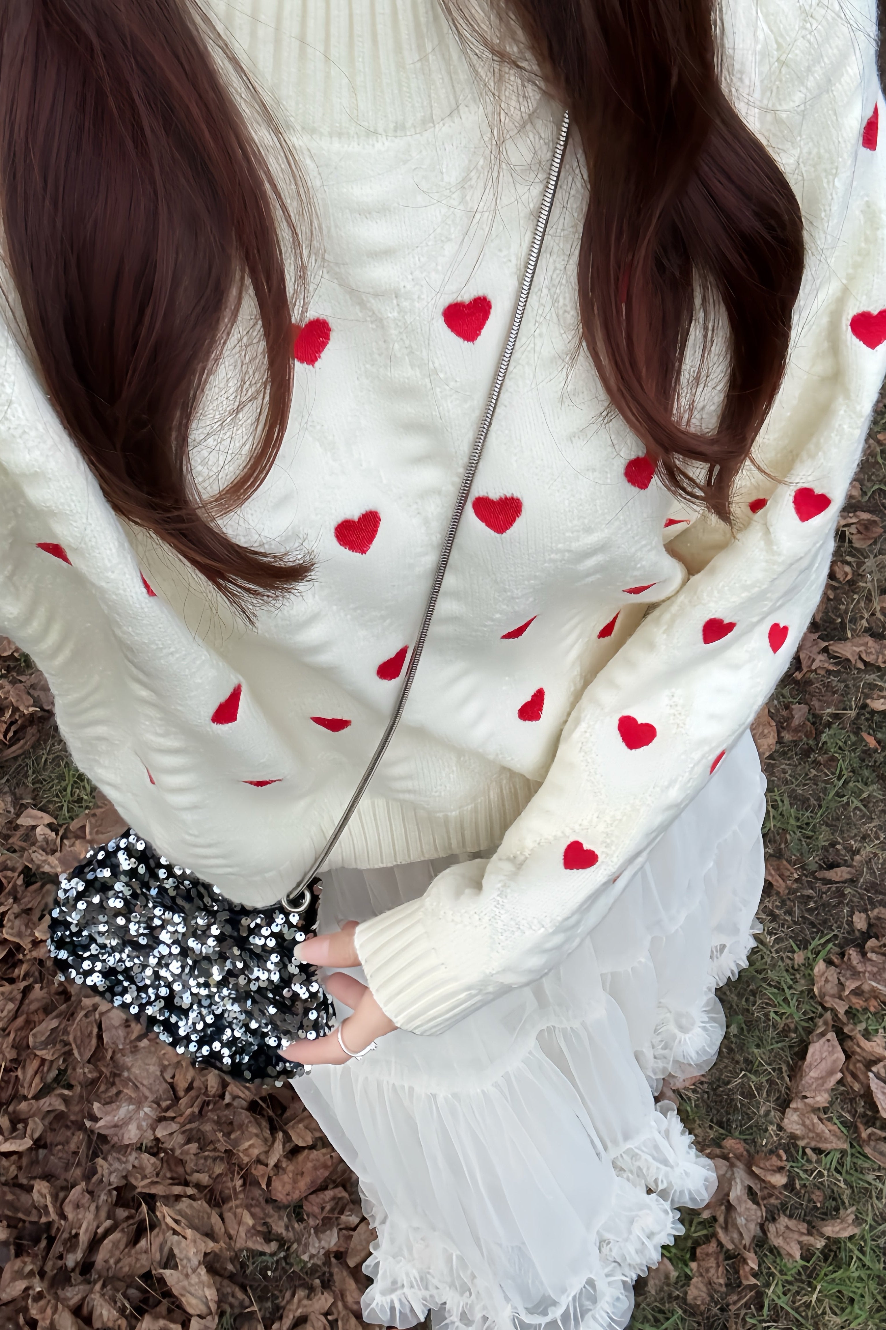 ハートツイストニット KR13334