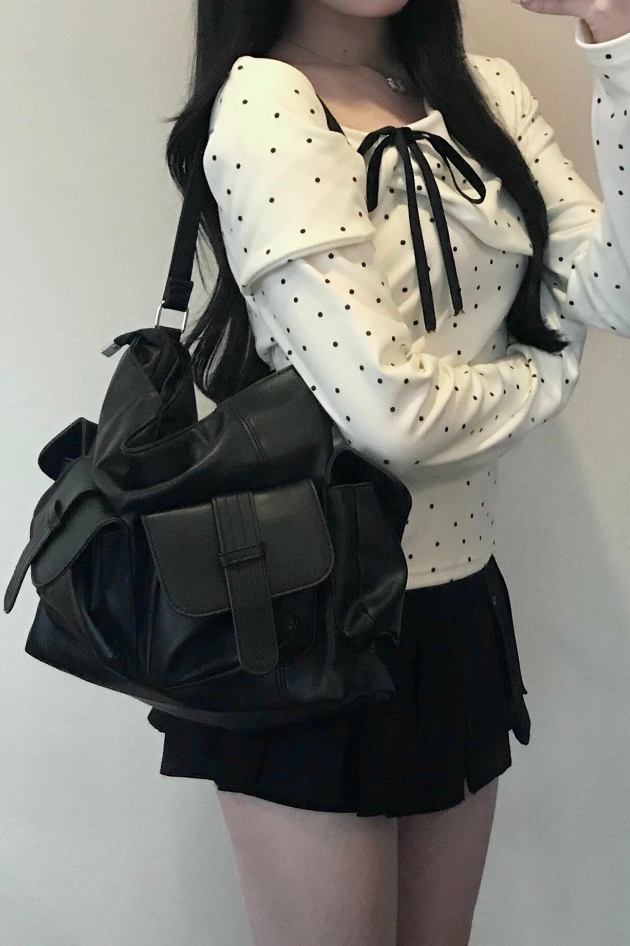 マルチポケットフラップショルダーバッグ KR14596