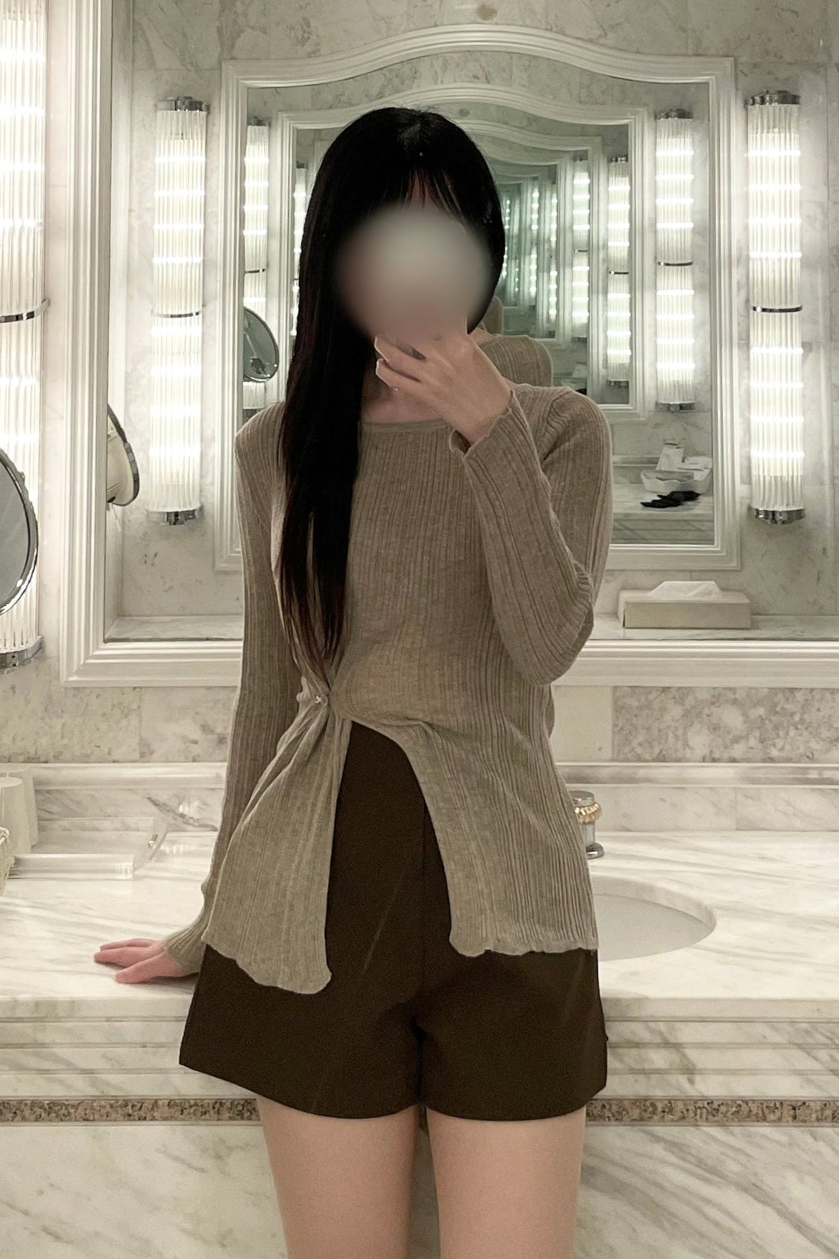 サイドスリットトップス KR13564