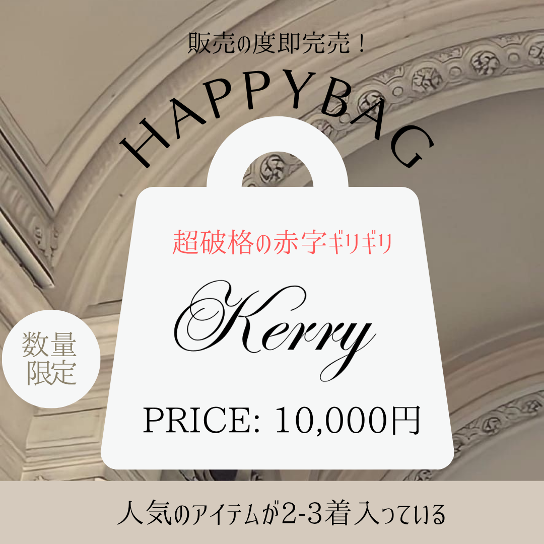超赤字ギリギリ！AW HAPPY BAG🤍
