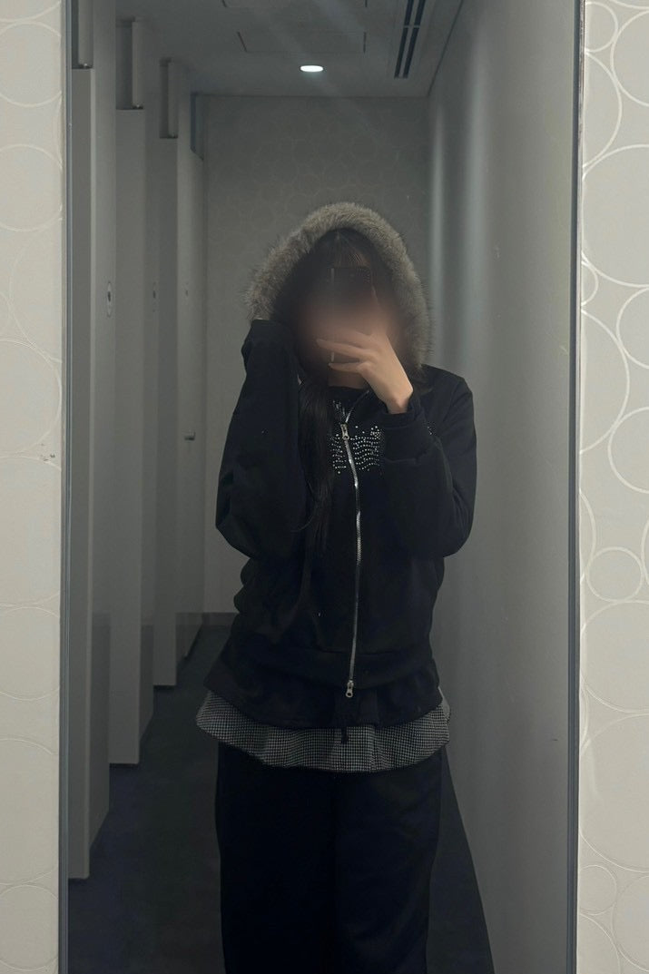 フードファープリントパーカー KR13546