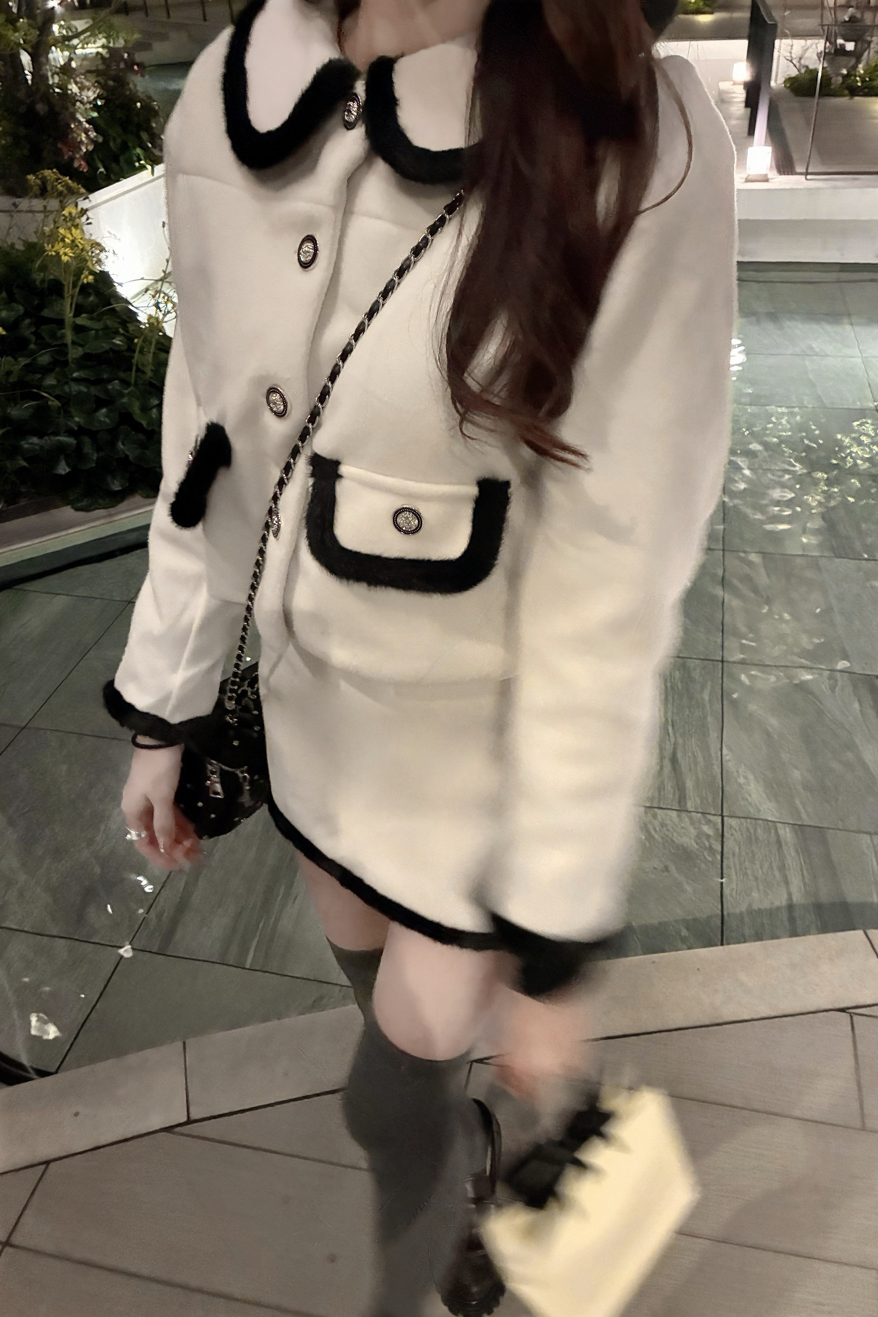 リボントリムツイードセットアップ KR30288