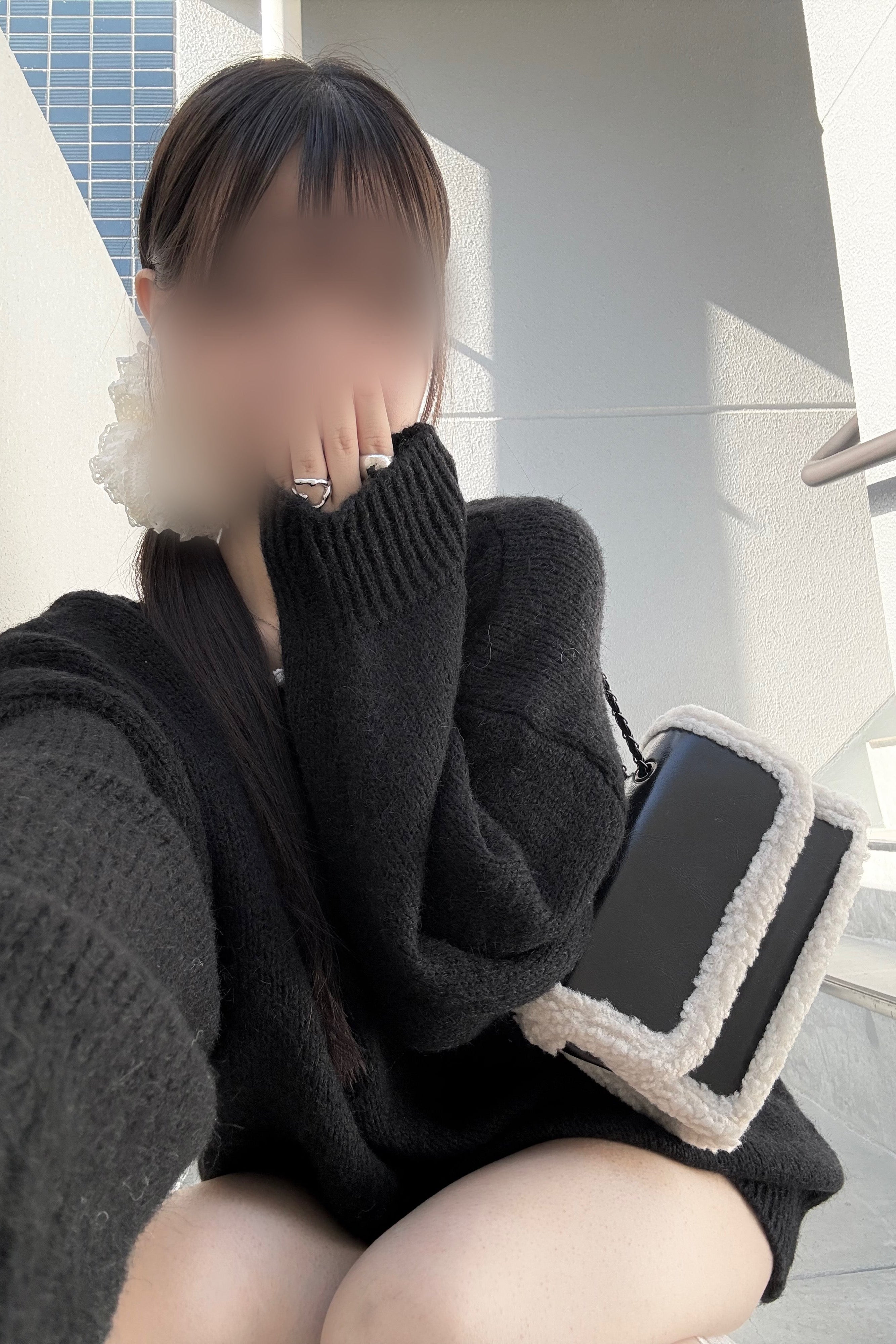 ムートボアンショルダーバッグ KR13645