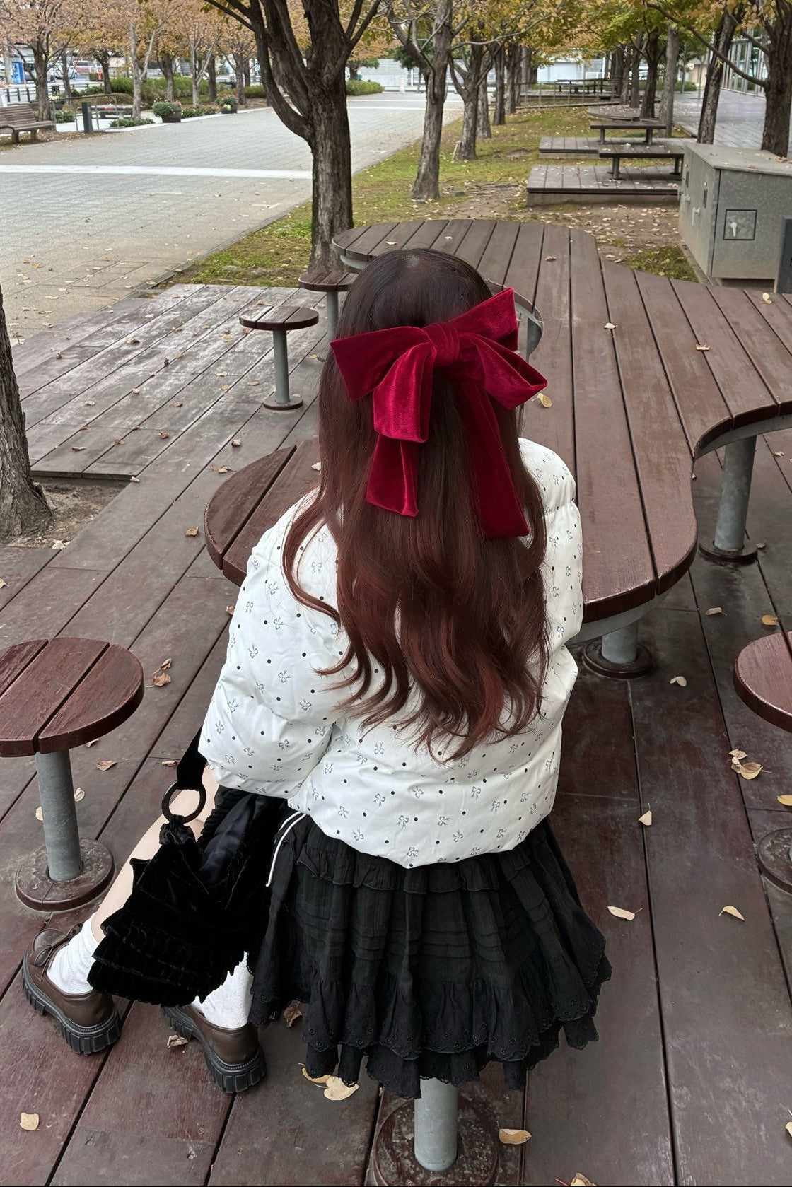 リボンデザインダウン KR30134