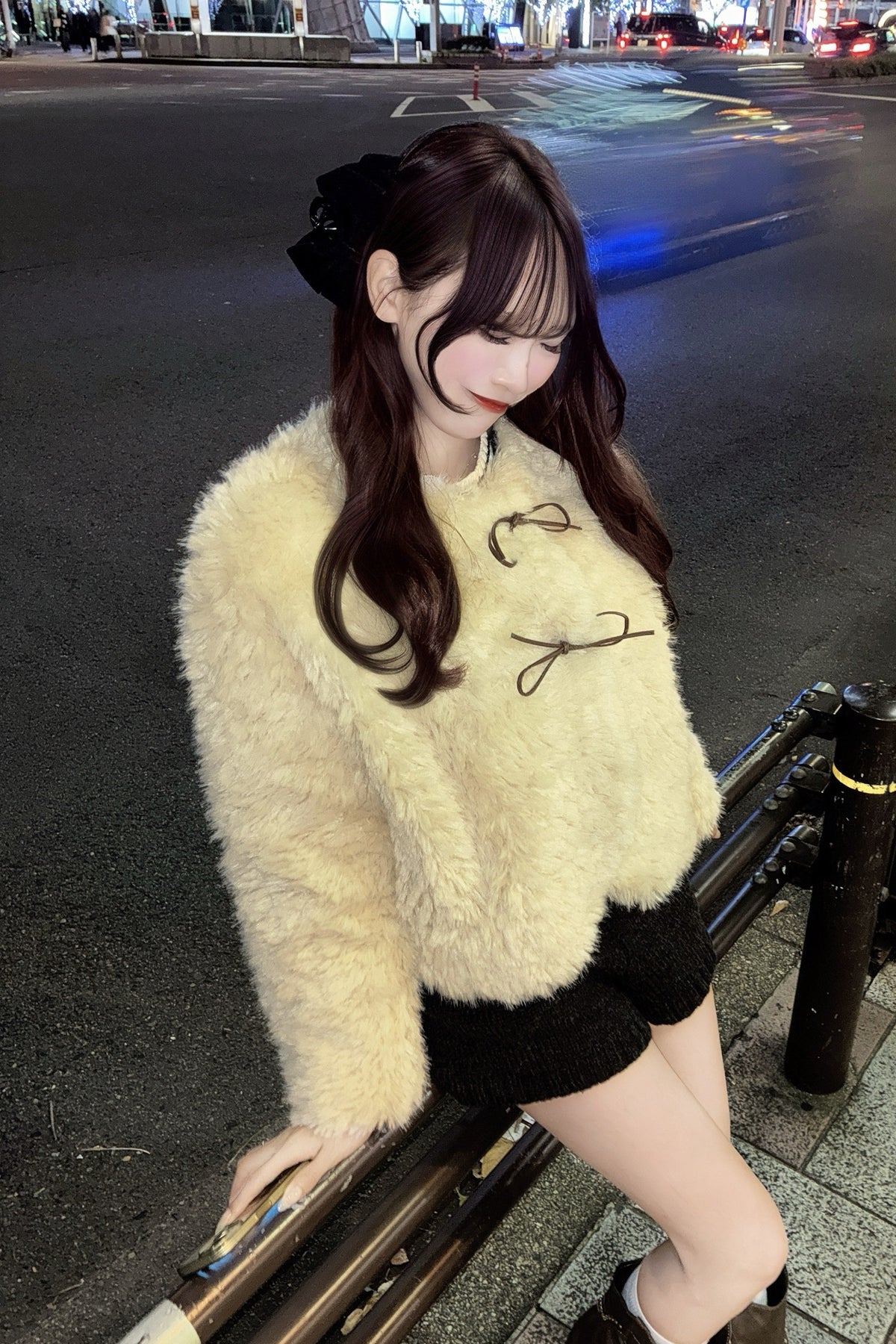 シャギーファージャケット KR30136