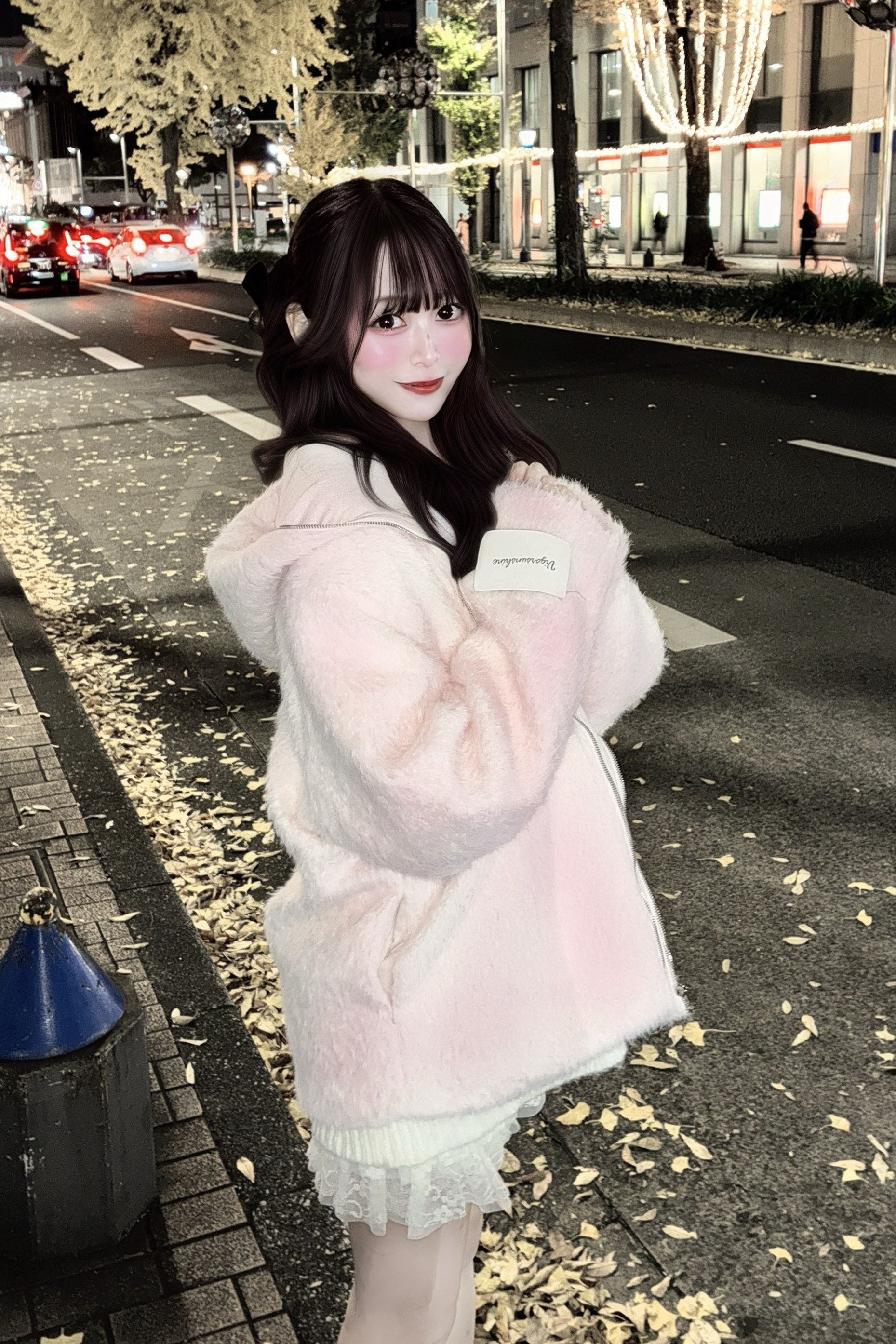 新品★96,800円 冬 パーリーゲイツ シャギーニットパーカー＆スカート 1 パーリーゲイツ ニットジップパーカー 白×ネイビー ボーダー 星柄