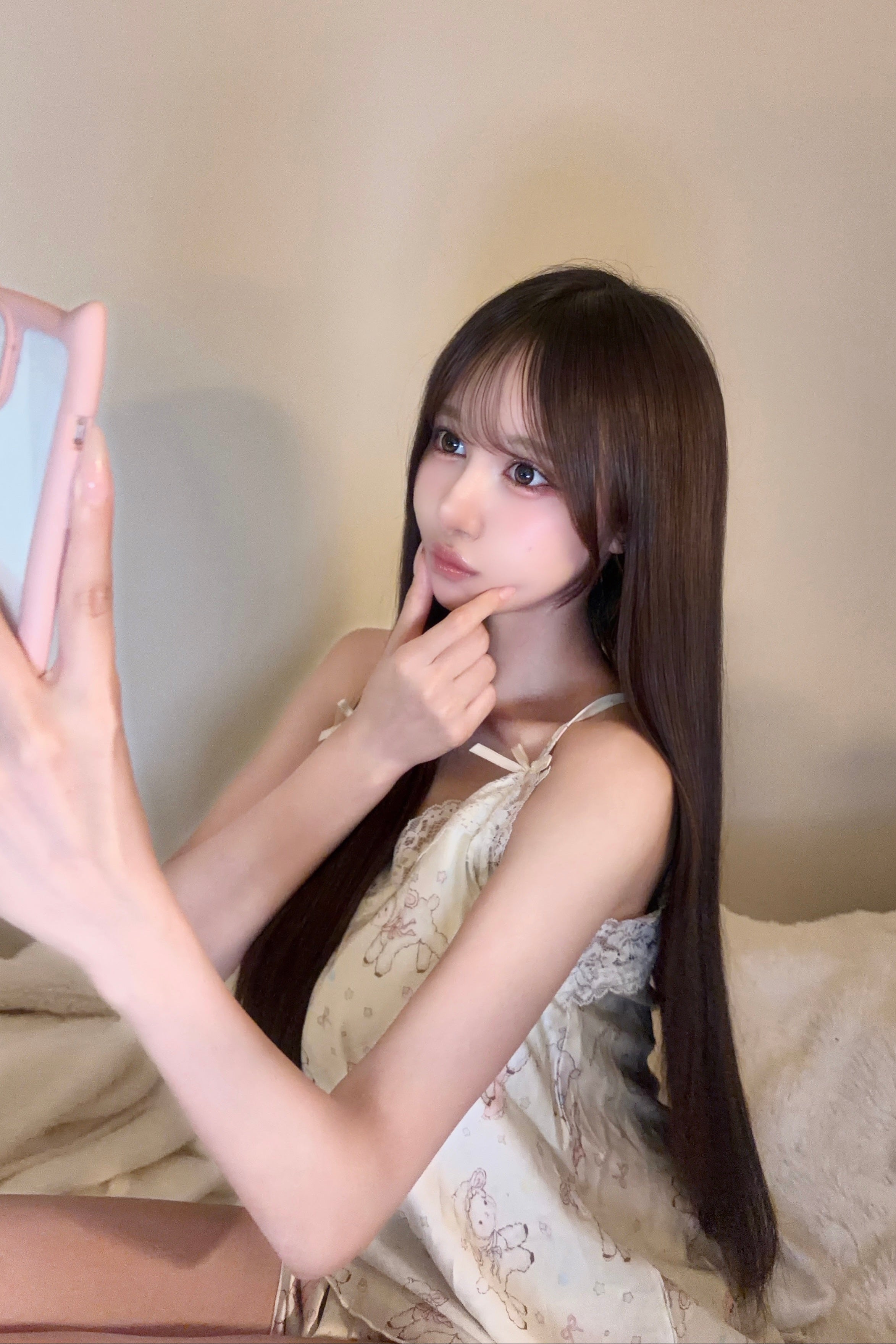 サテンレーストリムセットアップ KR30652