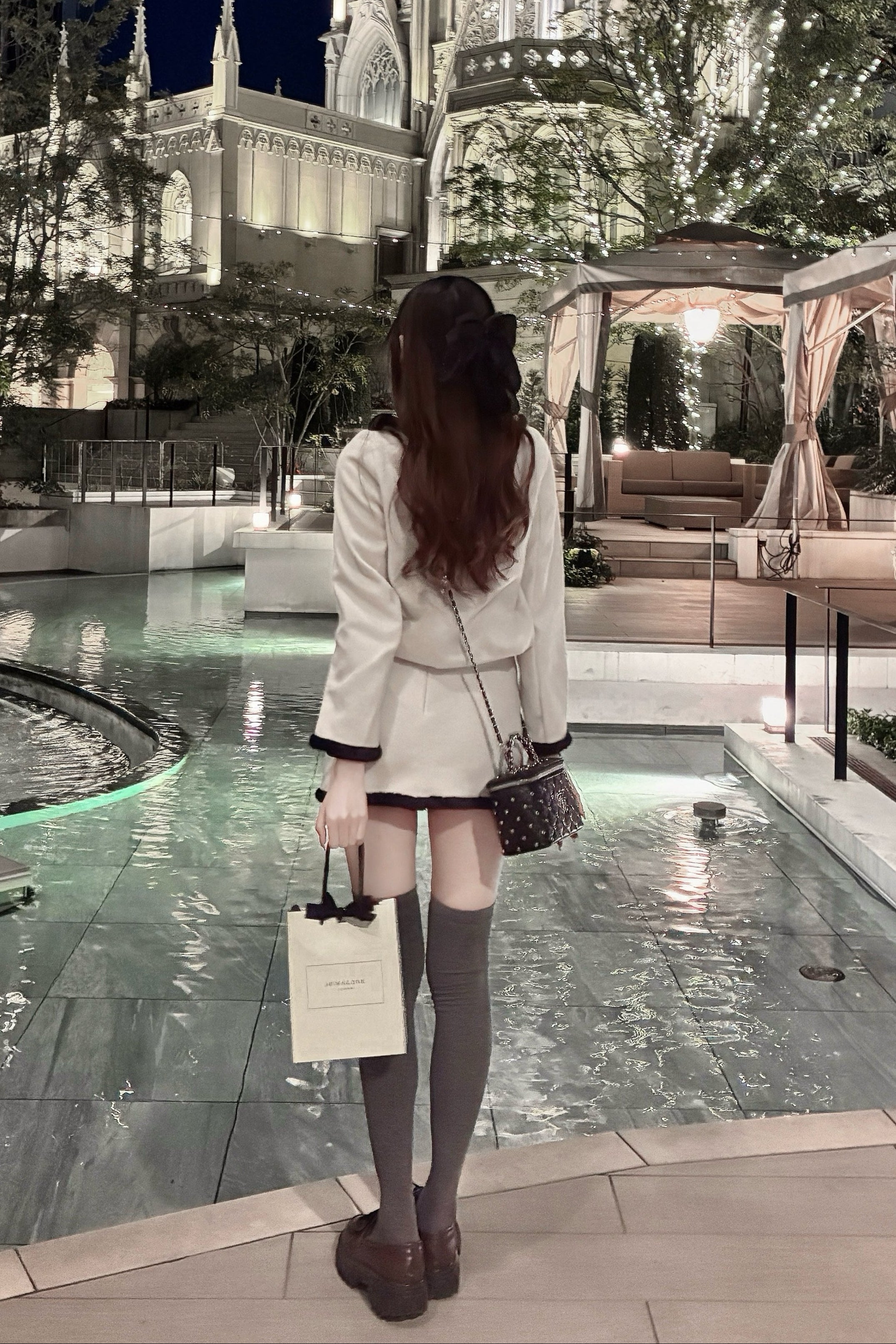 リボントリムツイードセットアップ KR30288