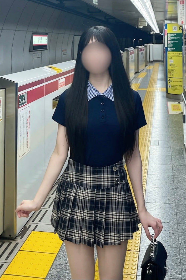 チェックドッキングトップス KR15768