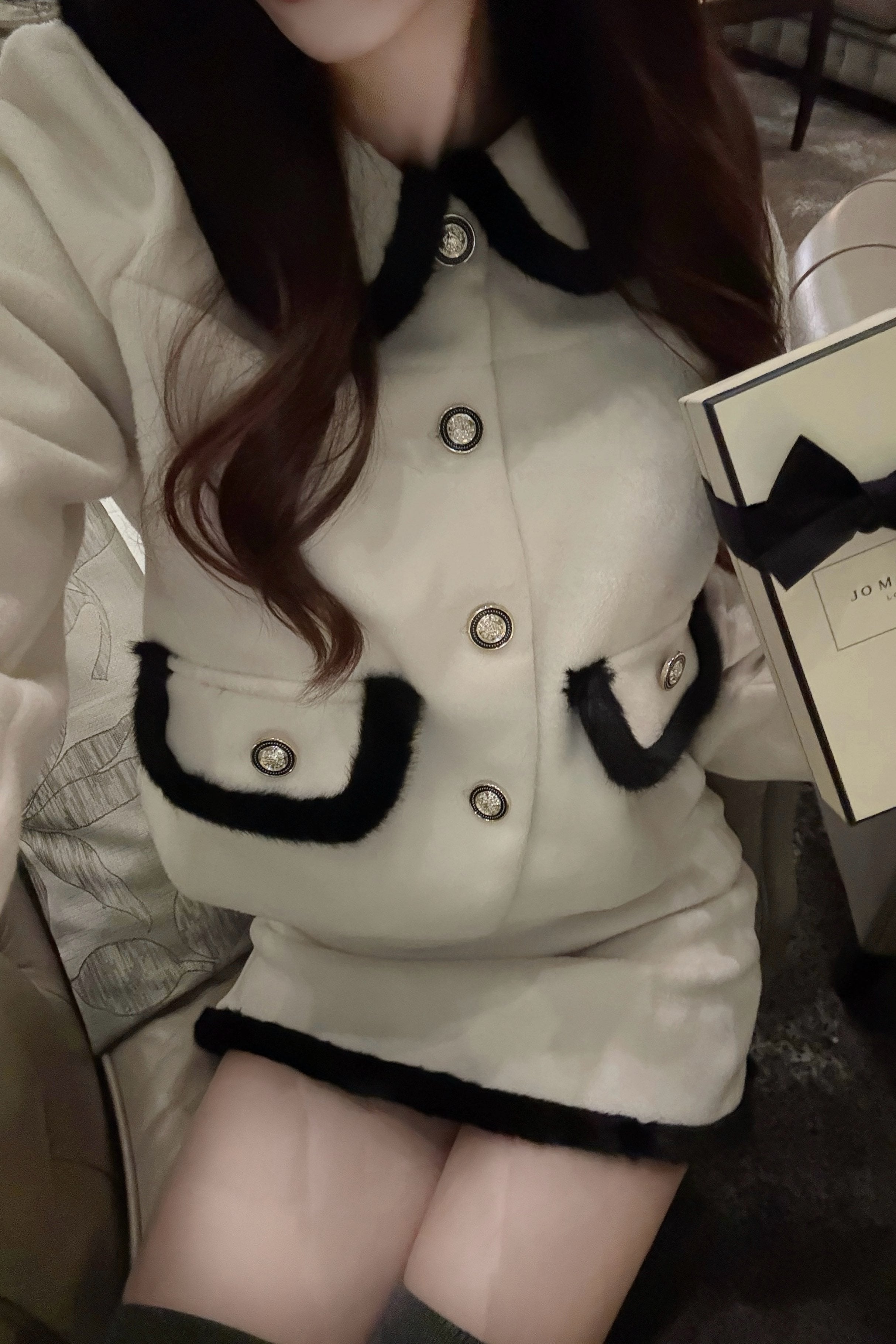 リボントリムツイードセットアップ KR30288