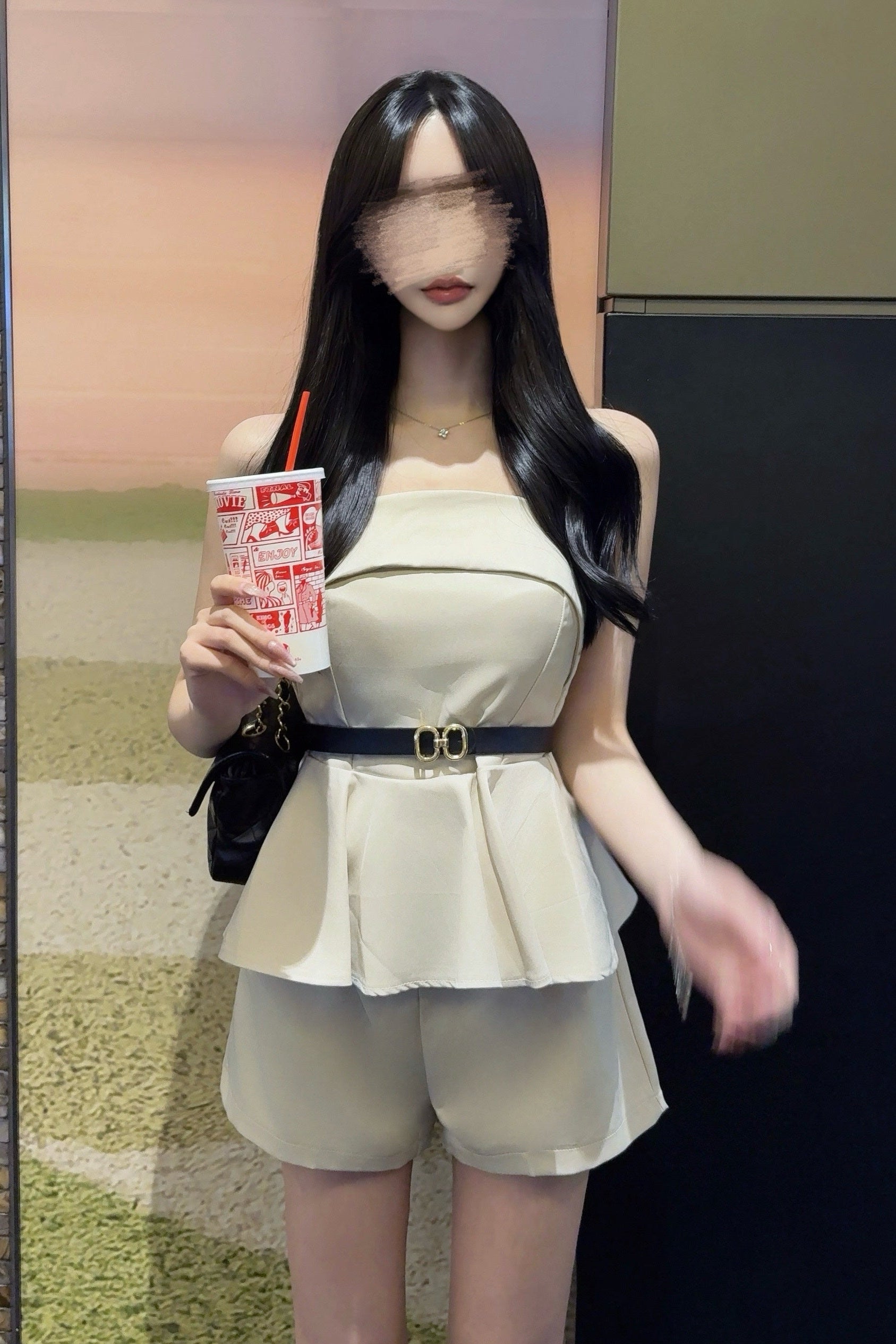 キャミソールペプラムセットアップ KR30628