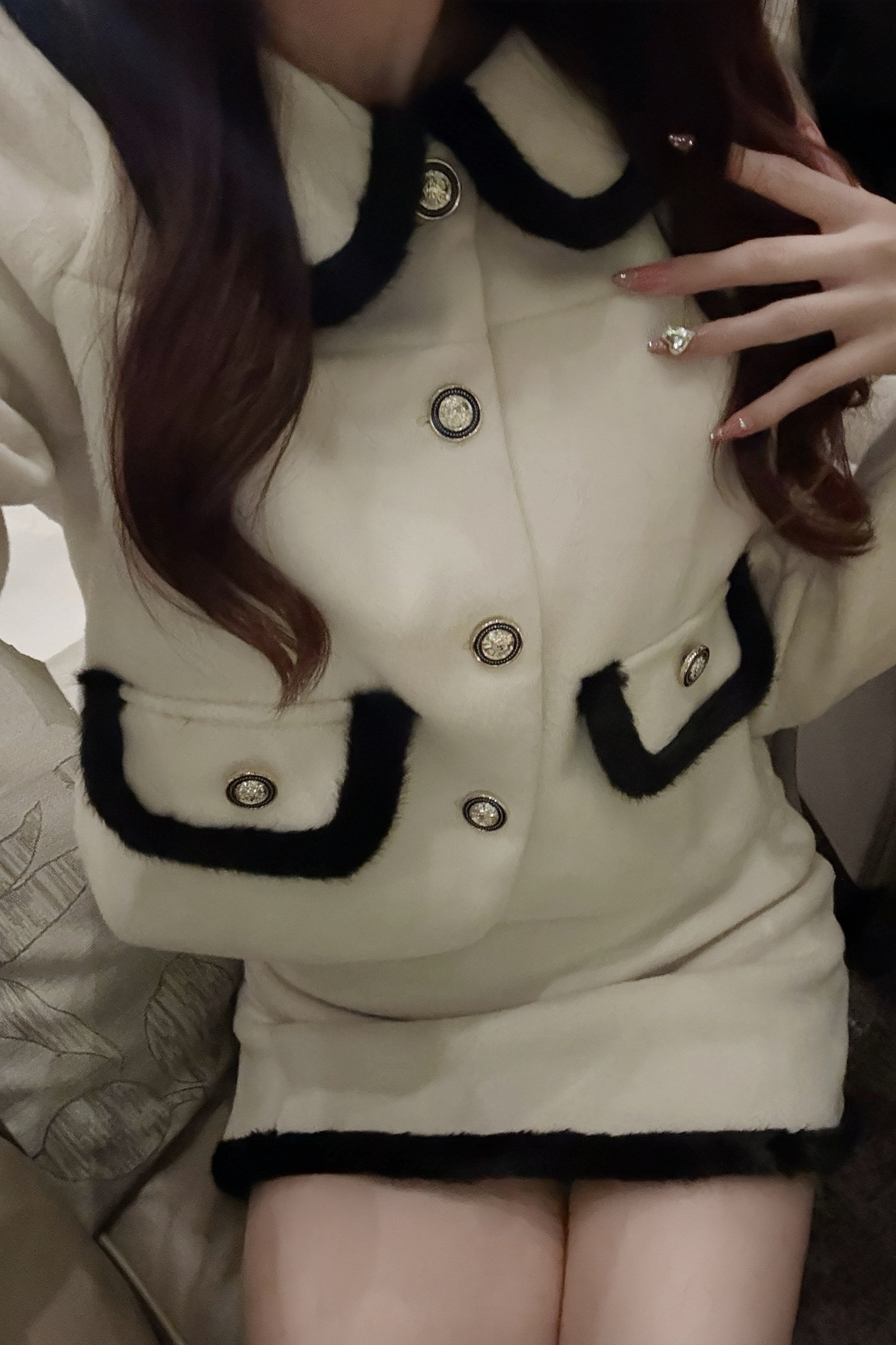 リボントリムツイードセットアップ KR30288