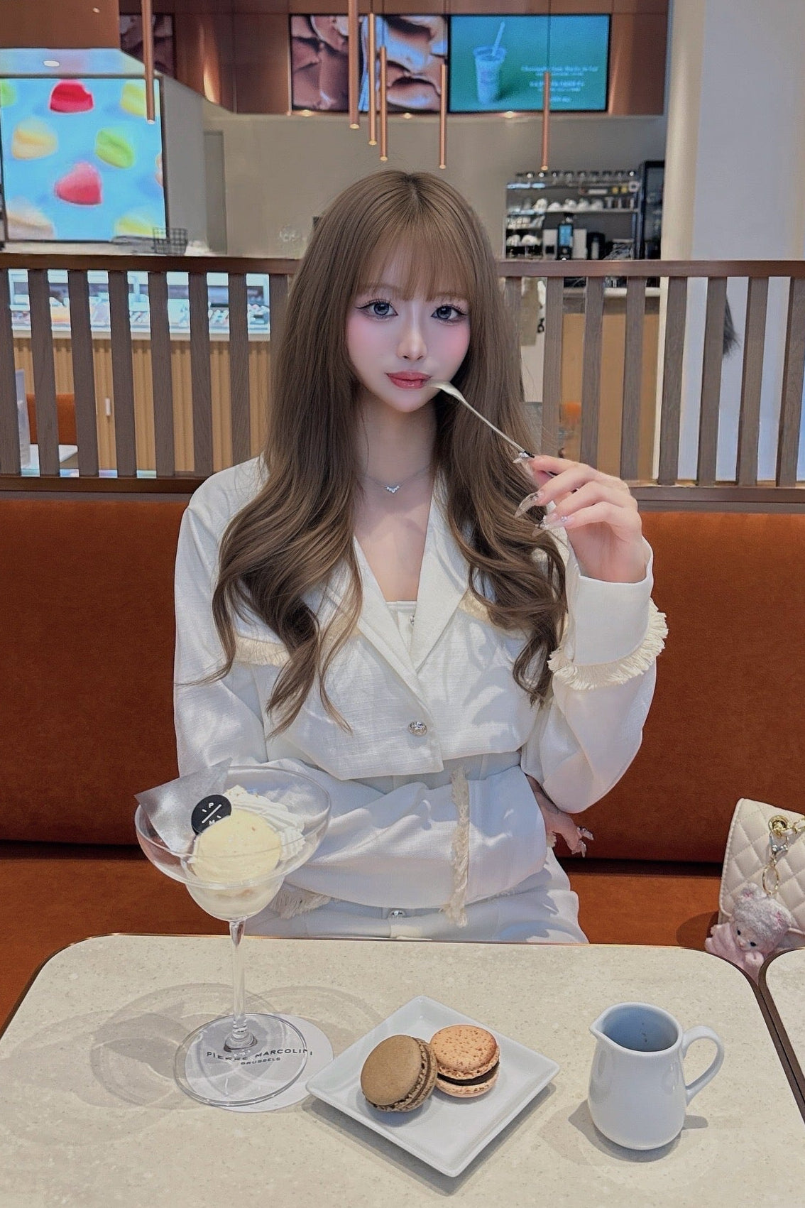 フロントボタンショートジャケットセットアップ KR30528