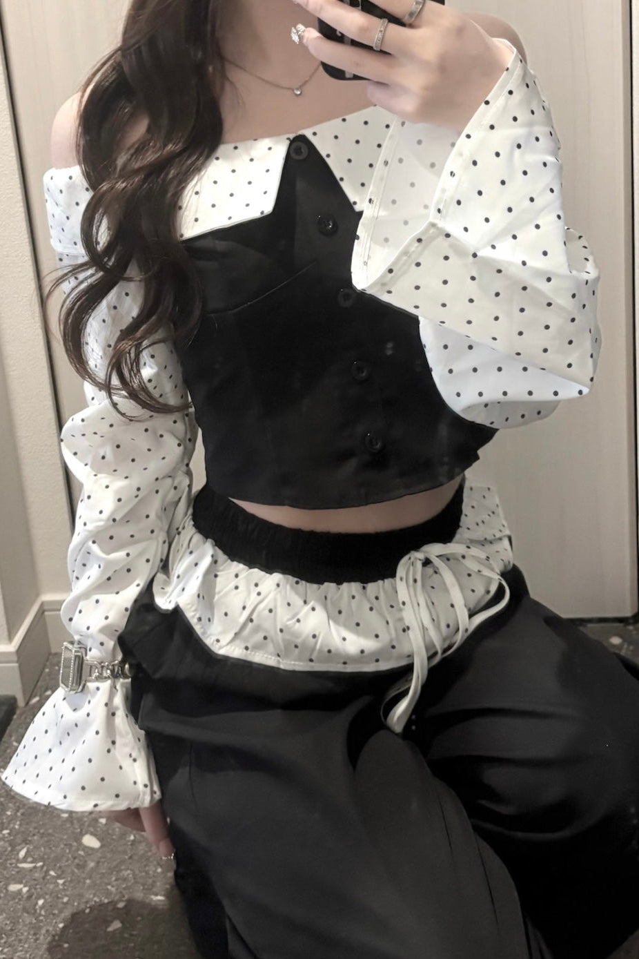 ドットオフショルセットアップ KR30529