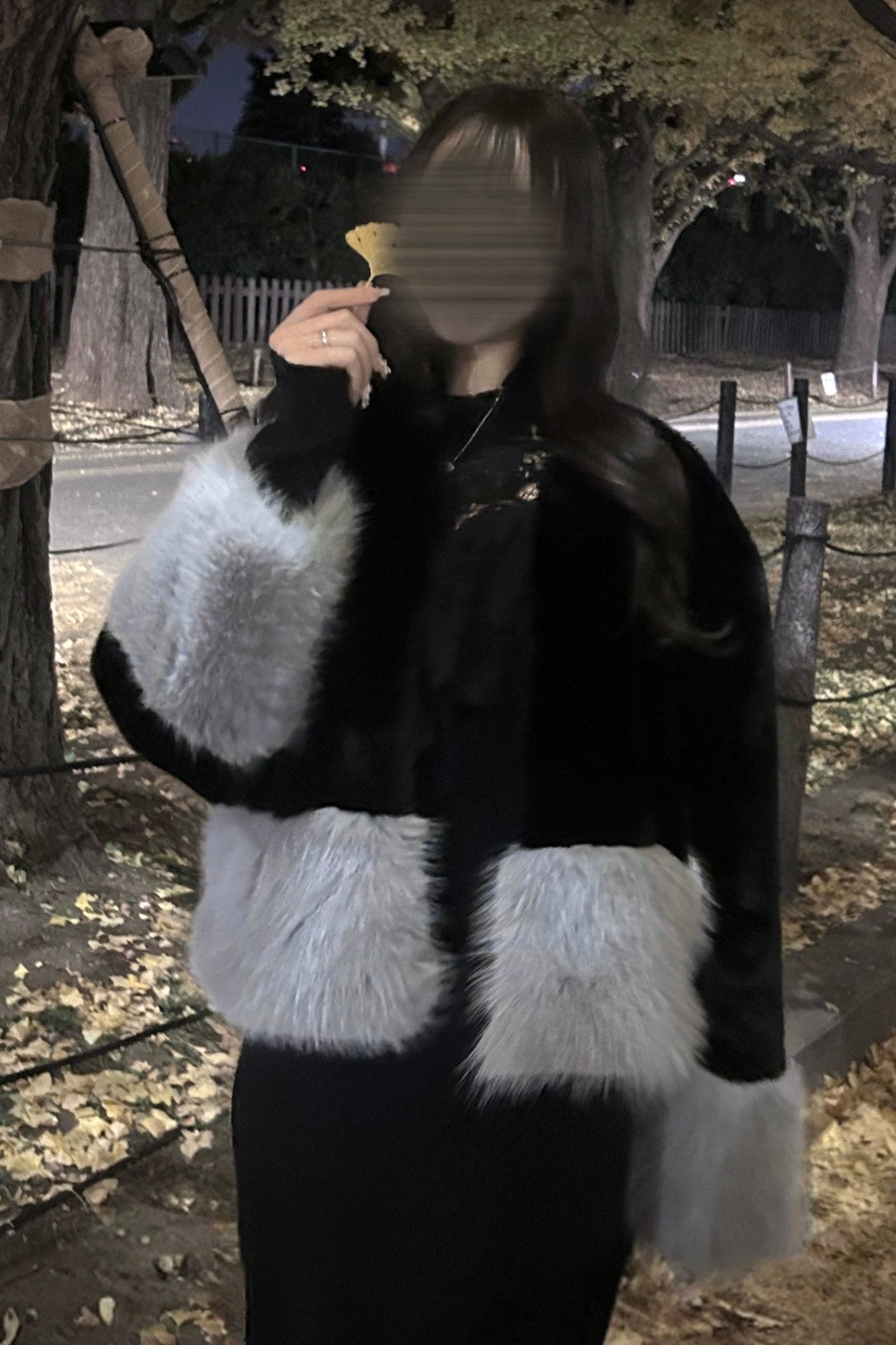 ラグジュアリーファーコート KR30210