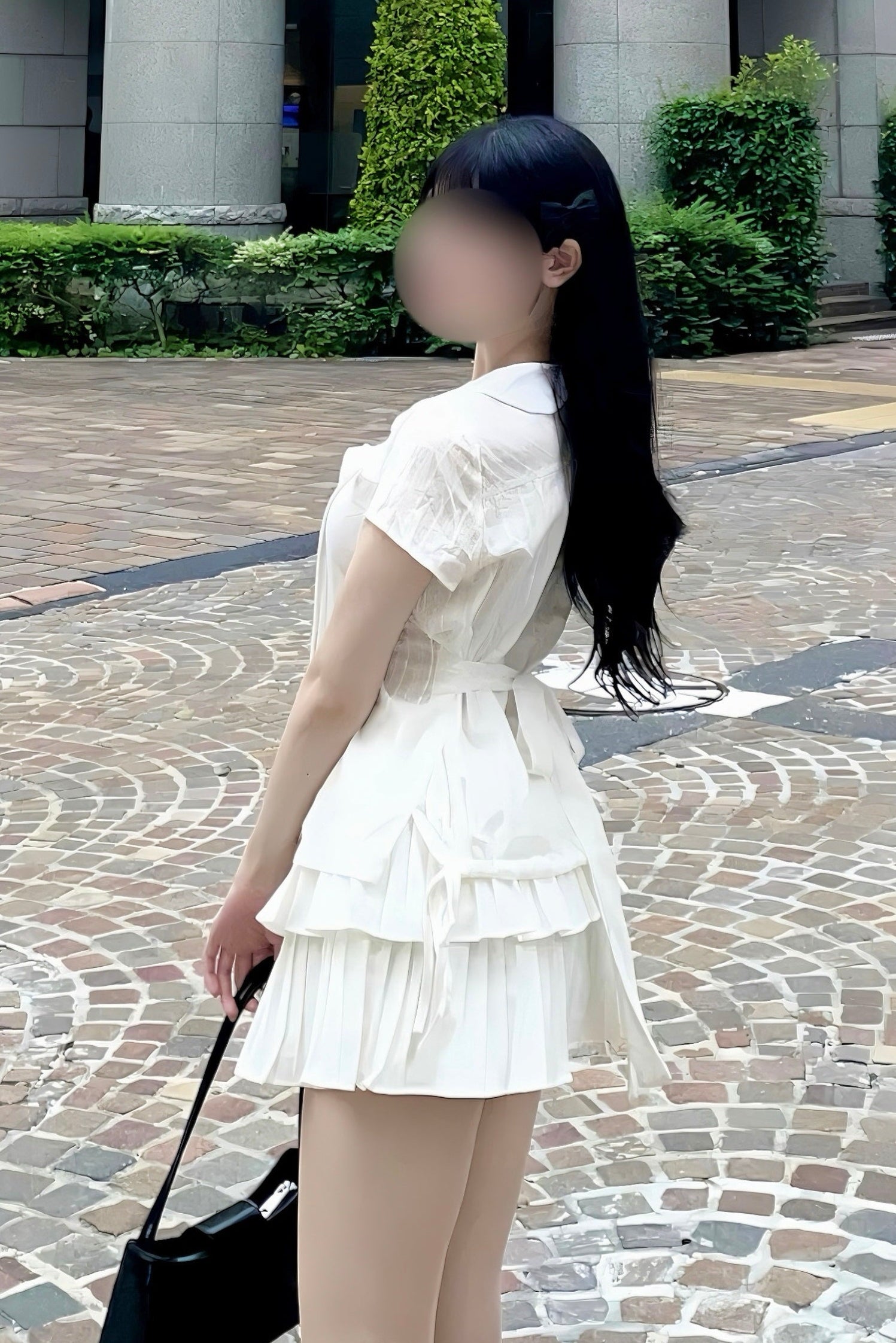 シフォンリボントップス KR15766