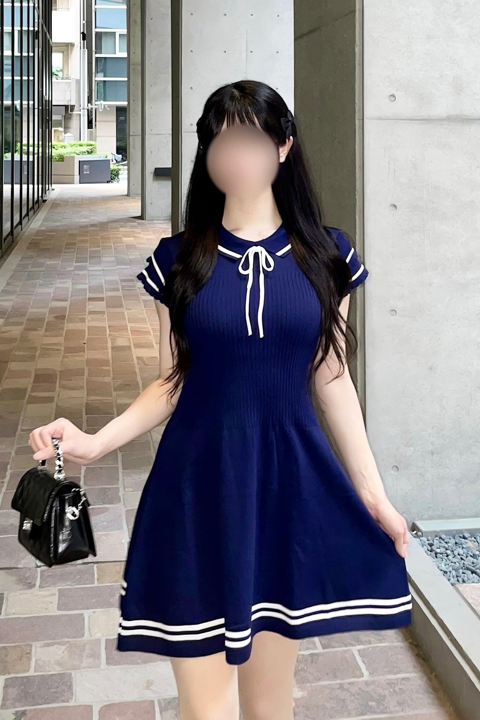 セーラーリボンワンピース KR15774
