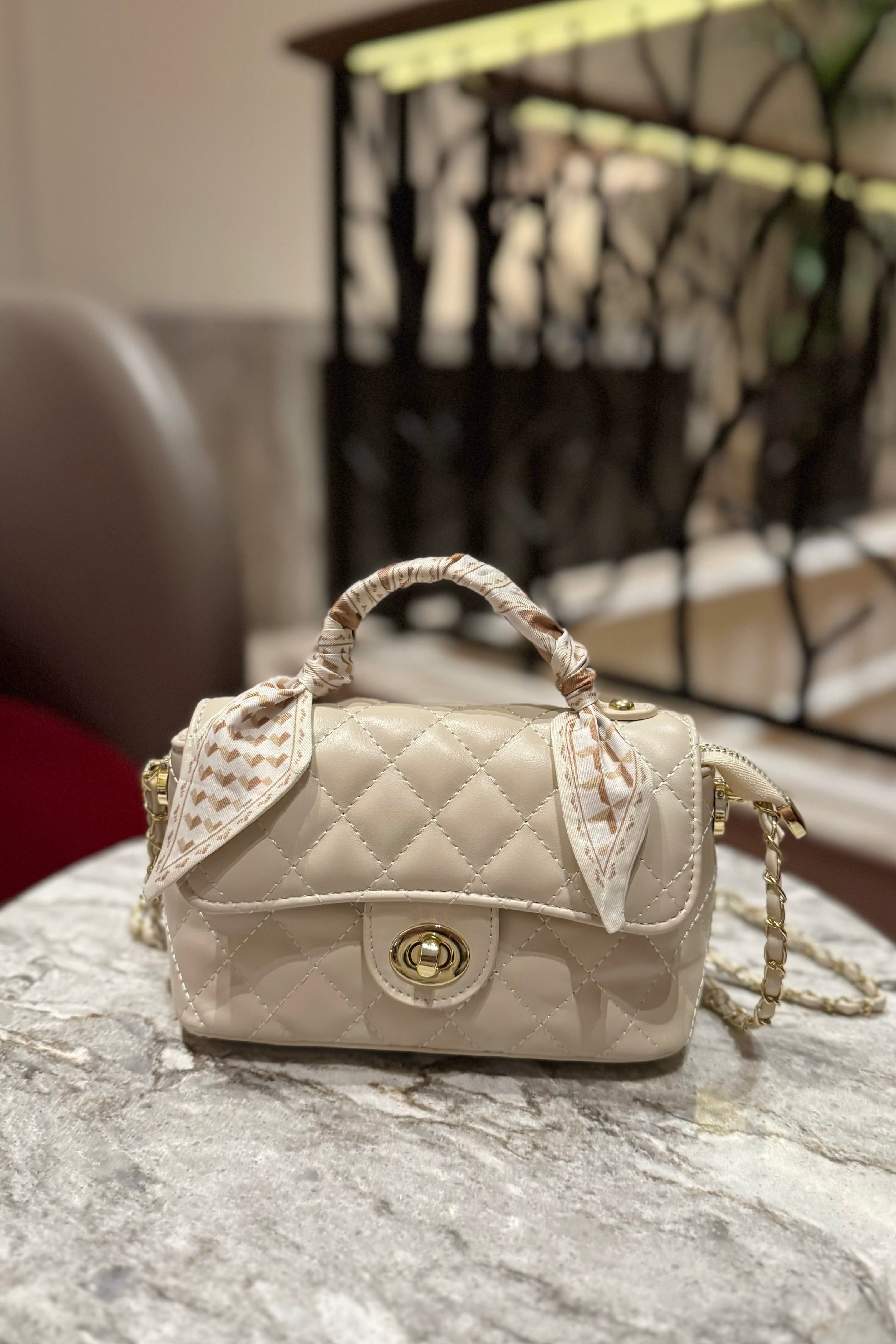 キルティングチェーンショルダーバッグ KR13445