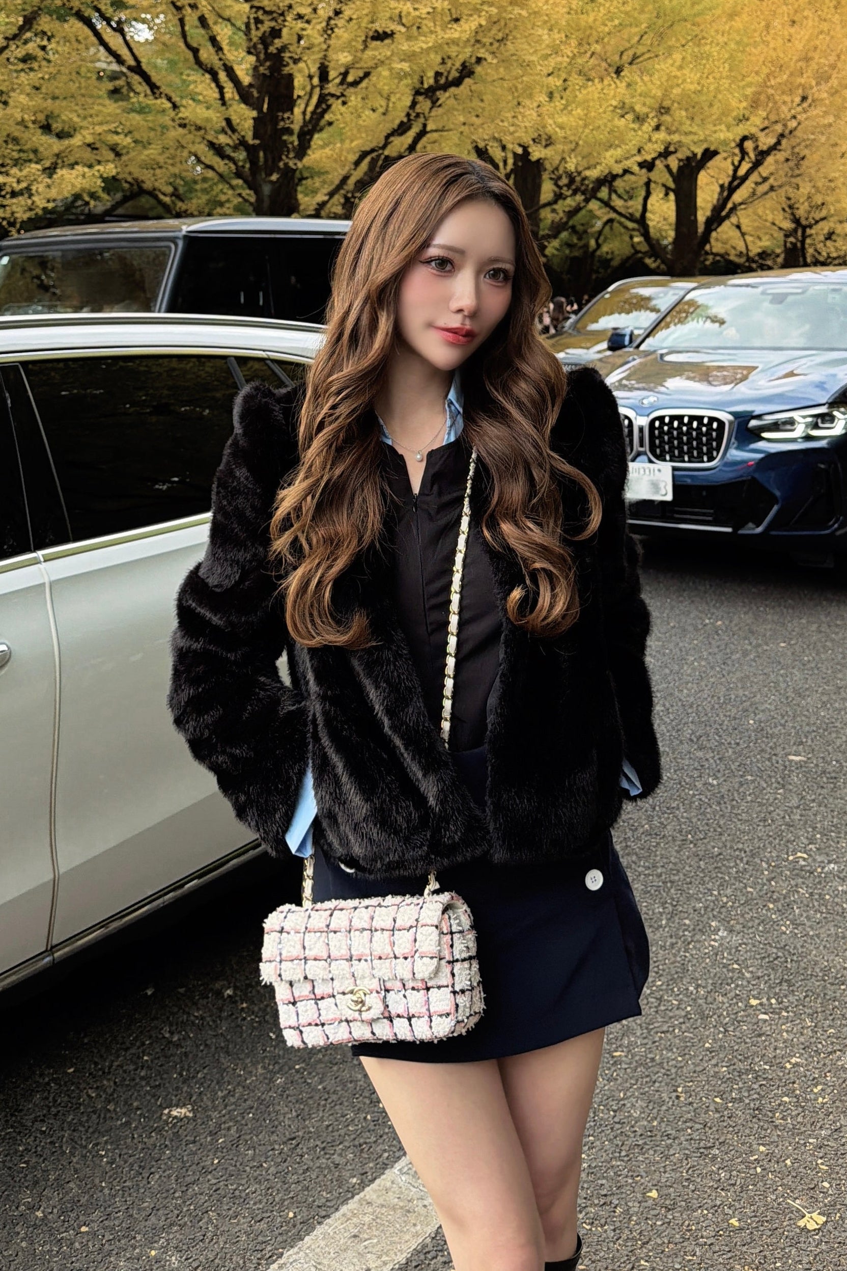 シャツレイヤードニット KR13571