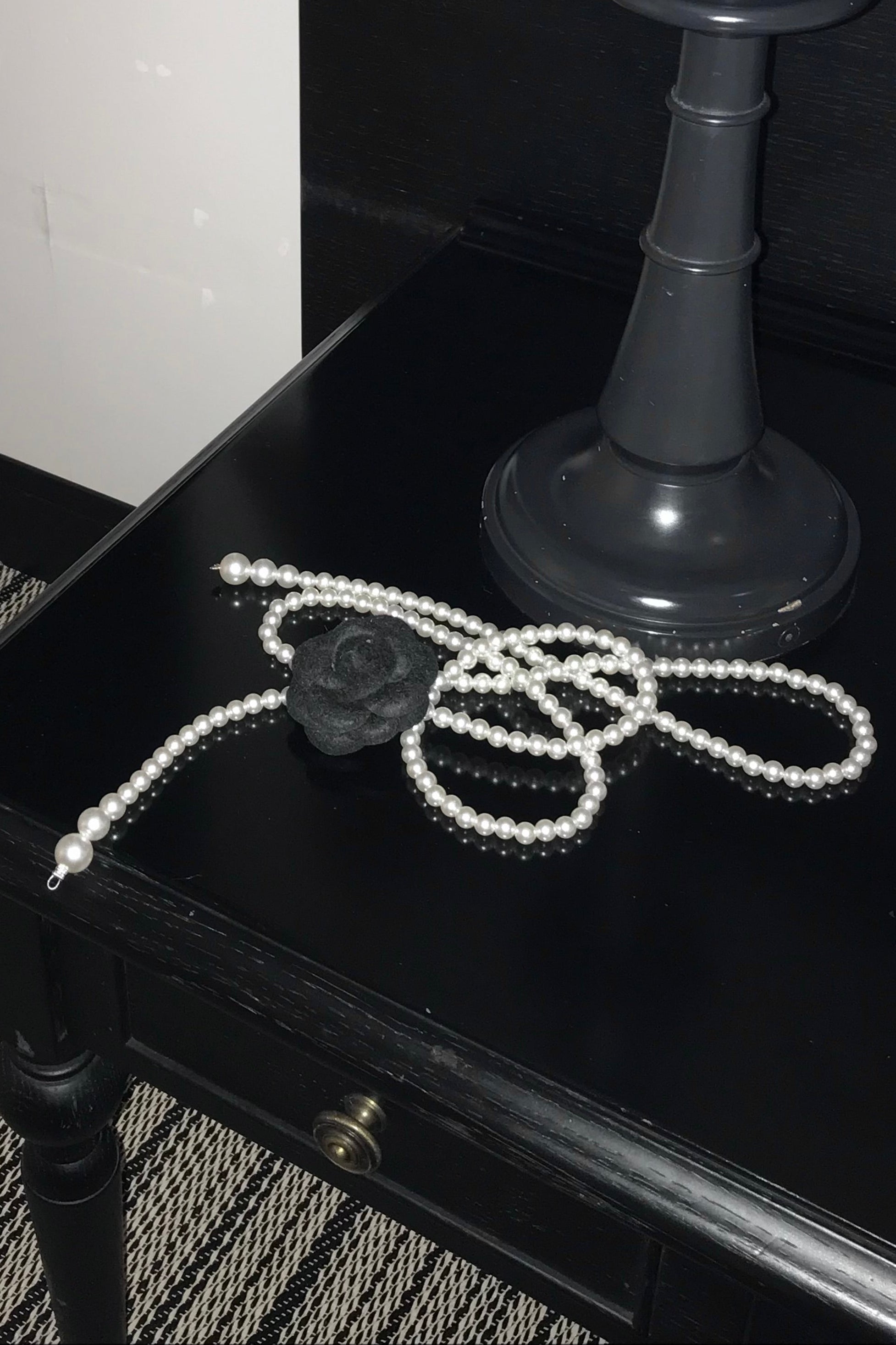 ローズモチーフパールベルト KR13767