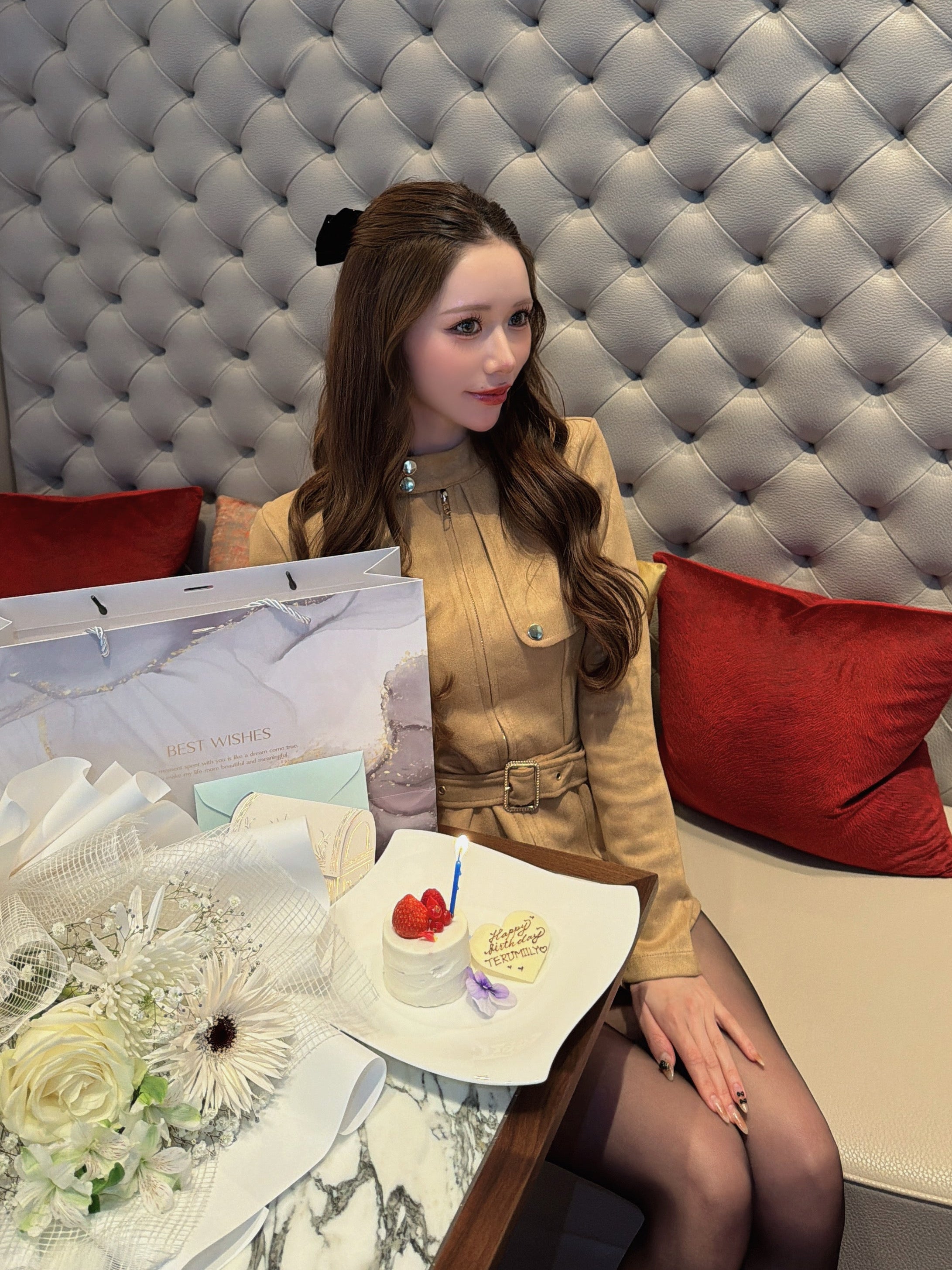 スリムエレガンスロングセットアップ KR30117