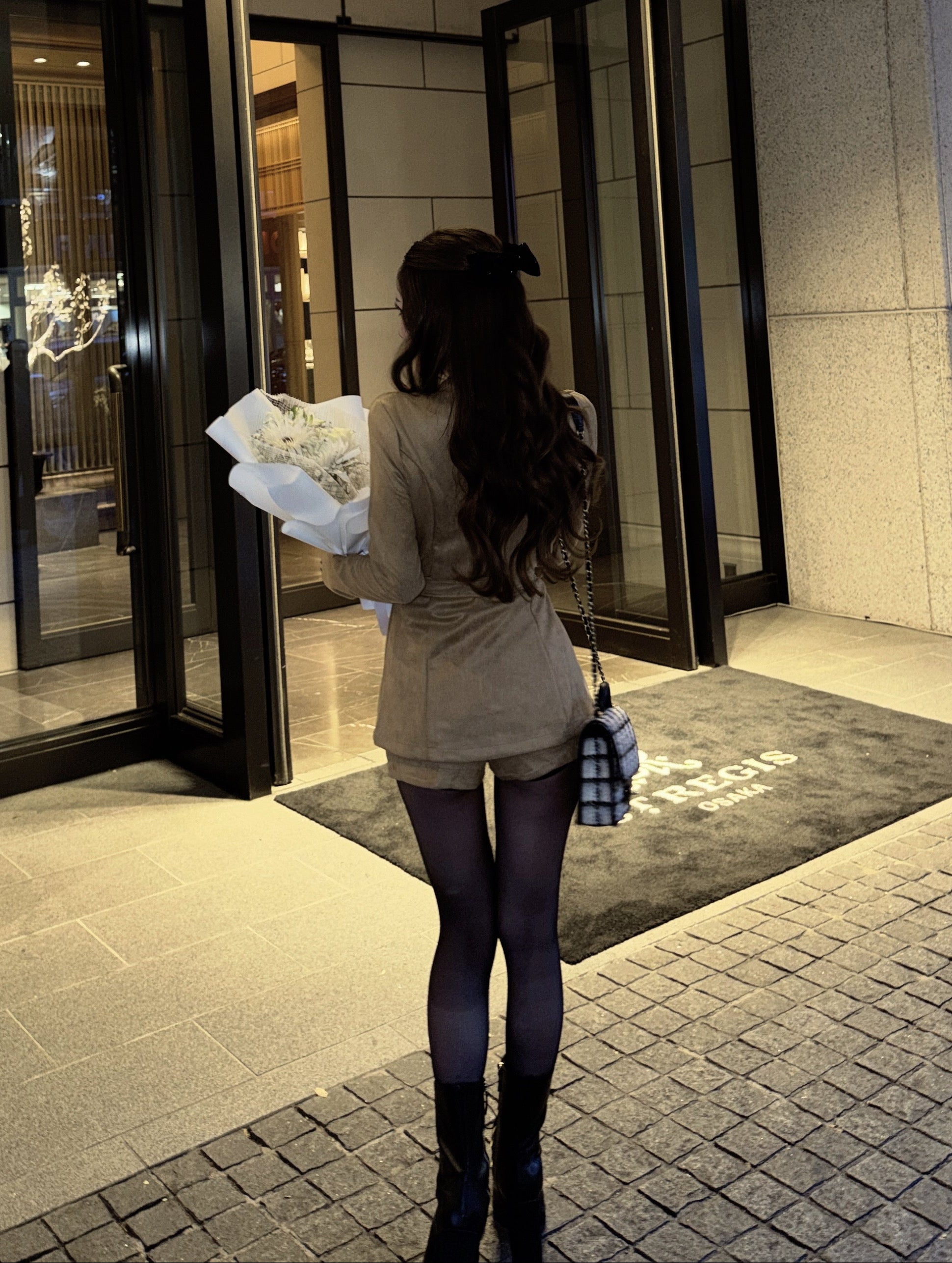 スリムエレガンスロングセットアップ KR30117