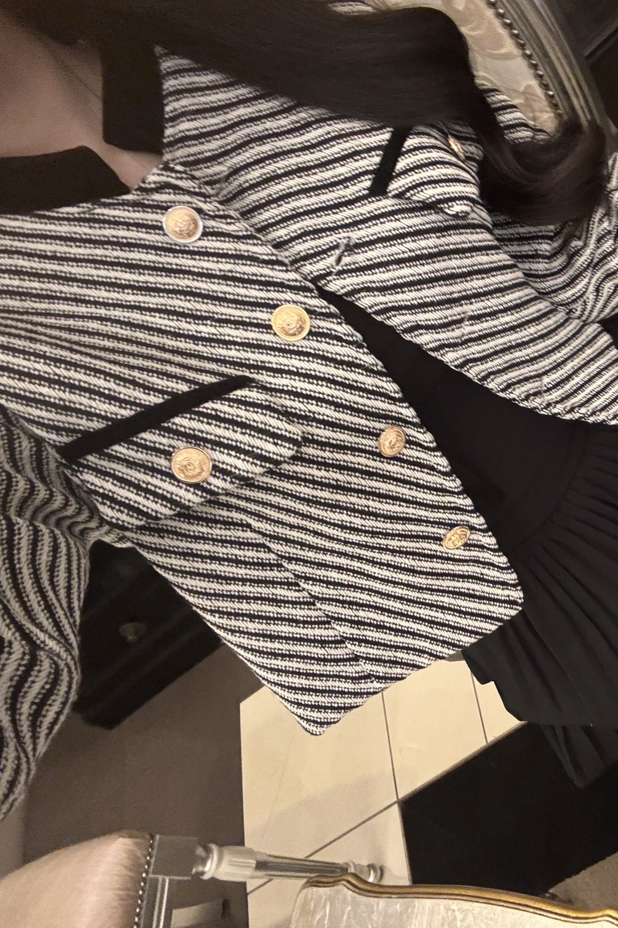 クラシカルストライプツイード KR30418