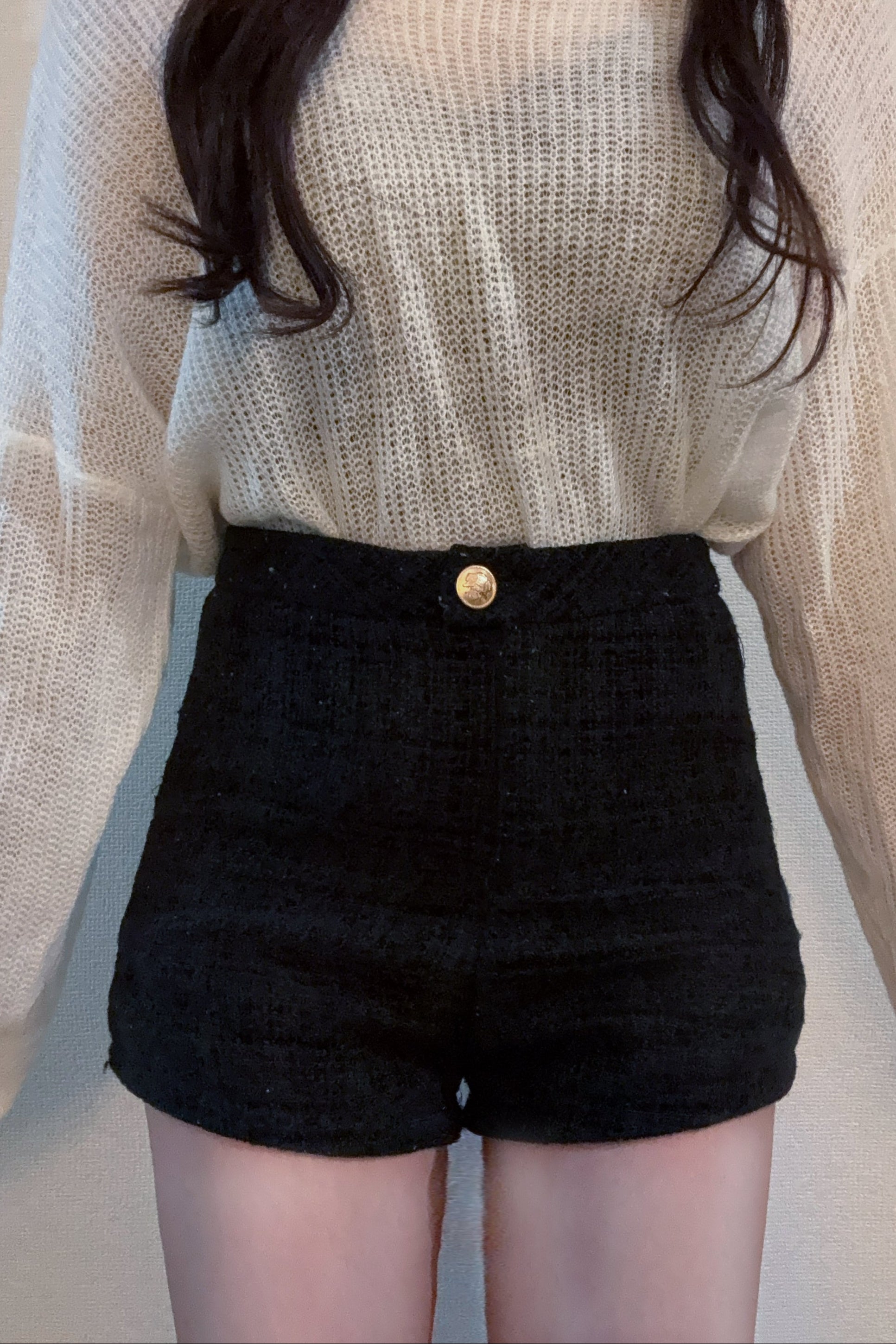 ツイードショートパンツ KR12711