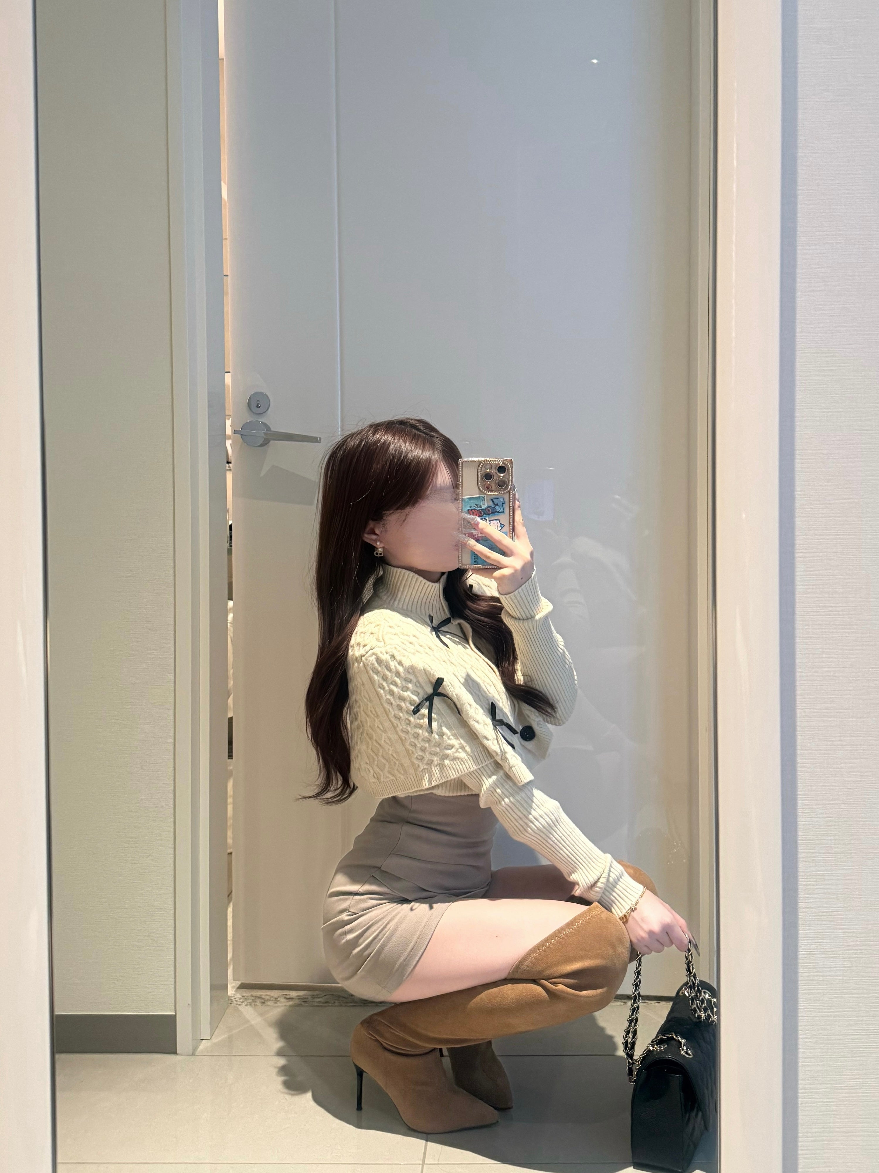 クラシカルボタンケープニット KR13935