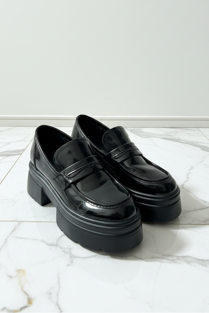 ボリュームソールローファー KR30419