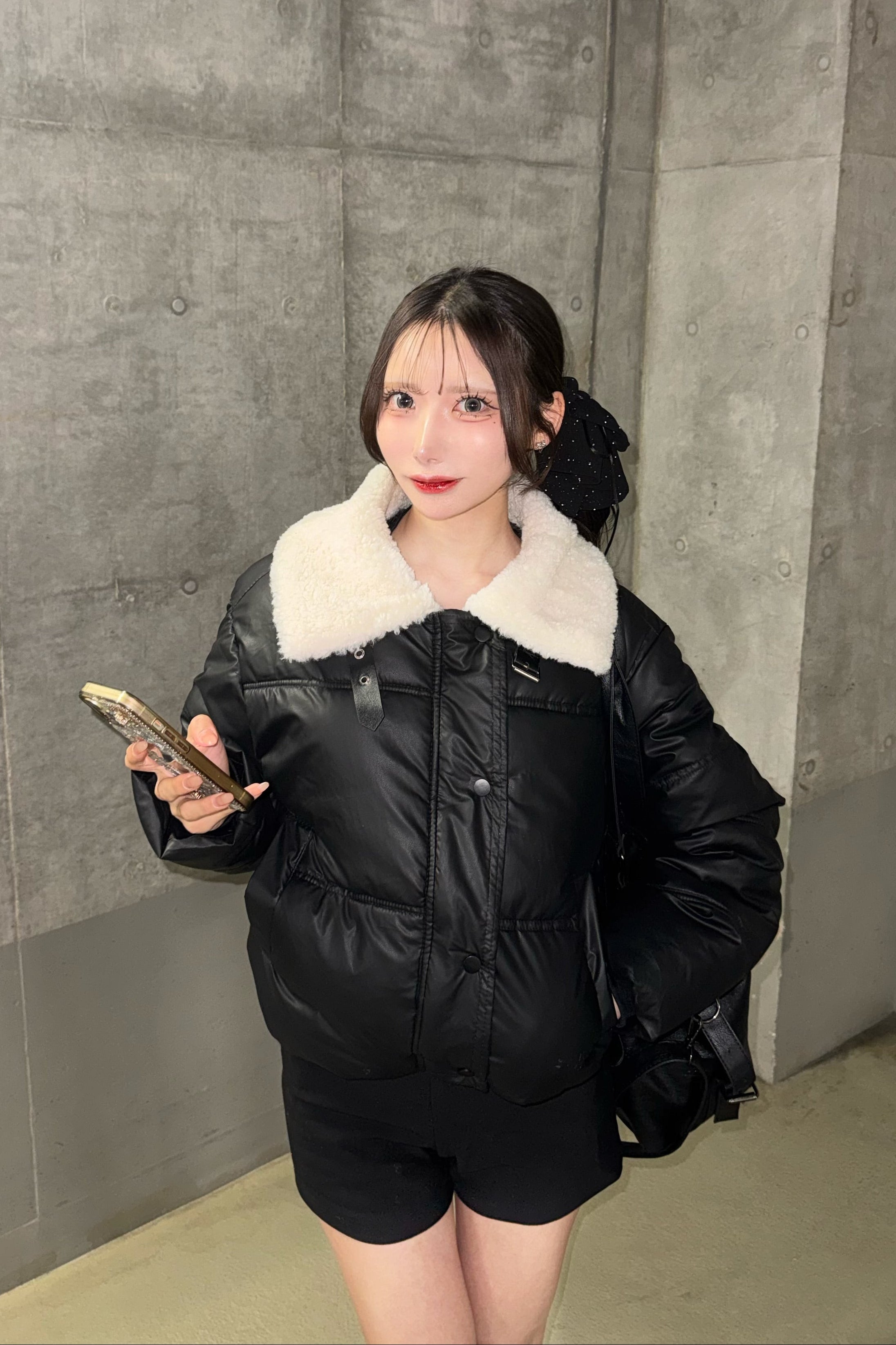 ボアカラーショートダウン KR30238