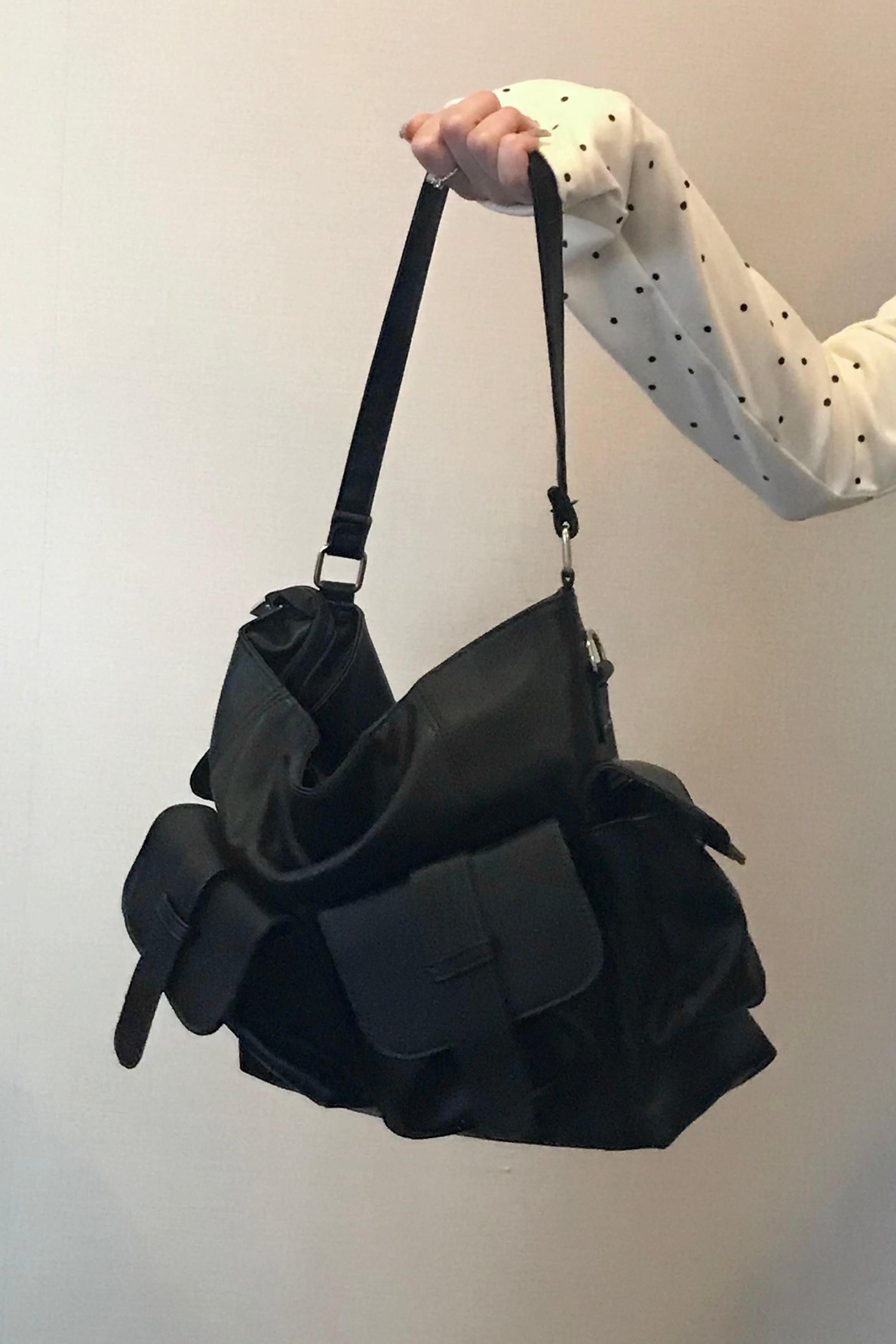 マルチポケットフラップショルダーバッグ KR14596