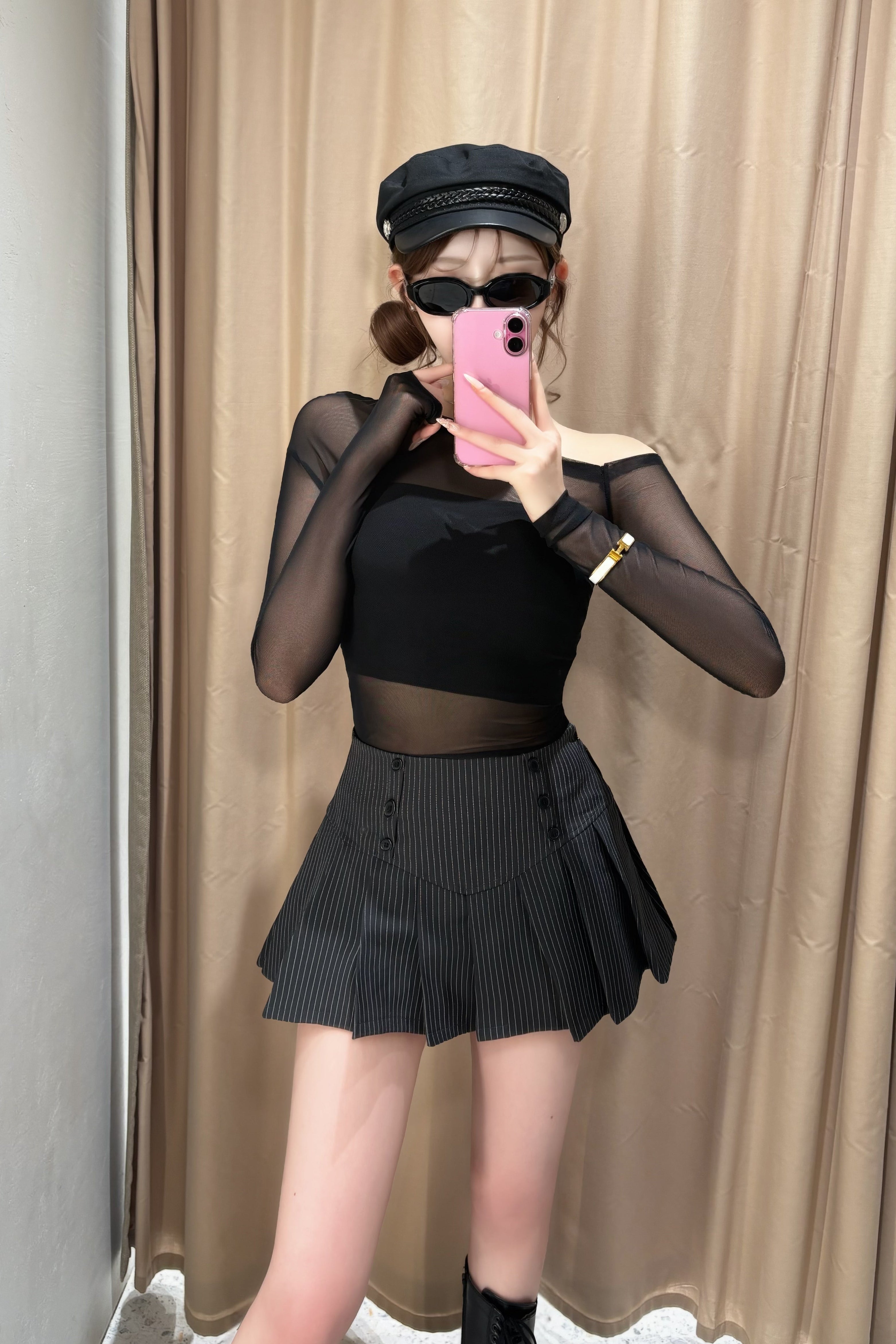 チェーンデザインキャスケット KR14556