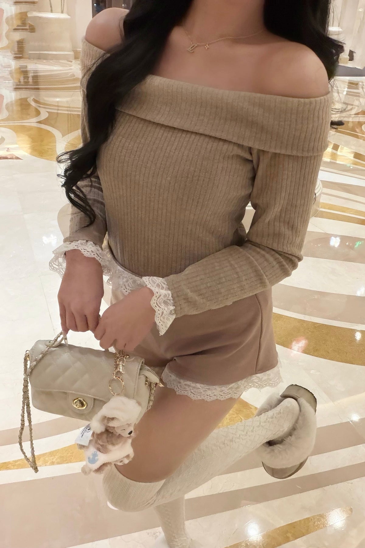 レーストリムニットセットアップ KR30457