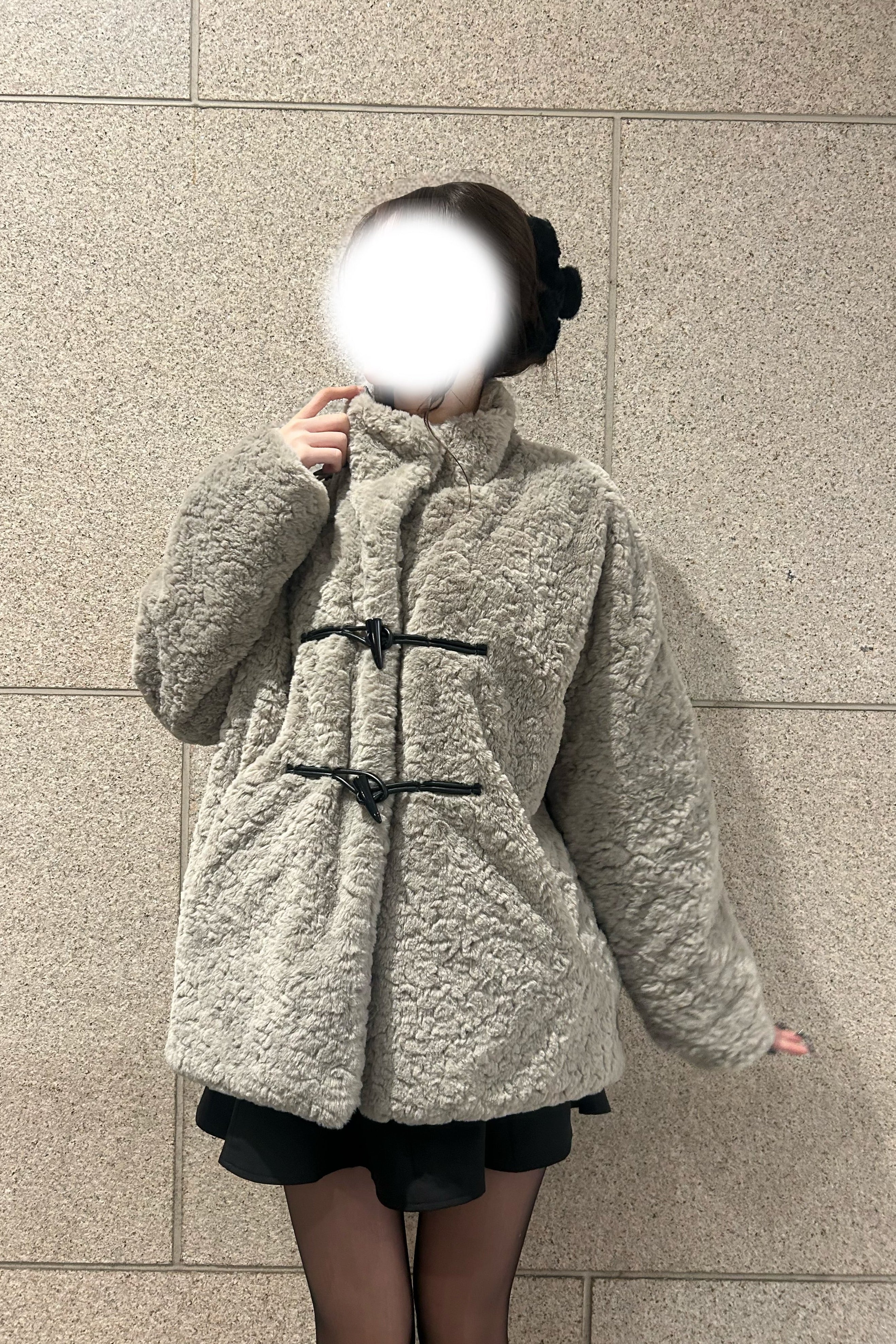 プードルファーコート KR30297