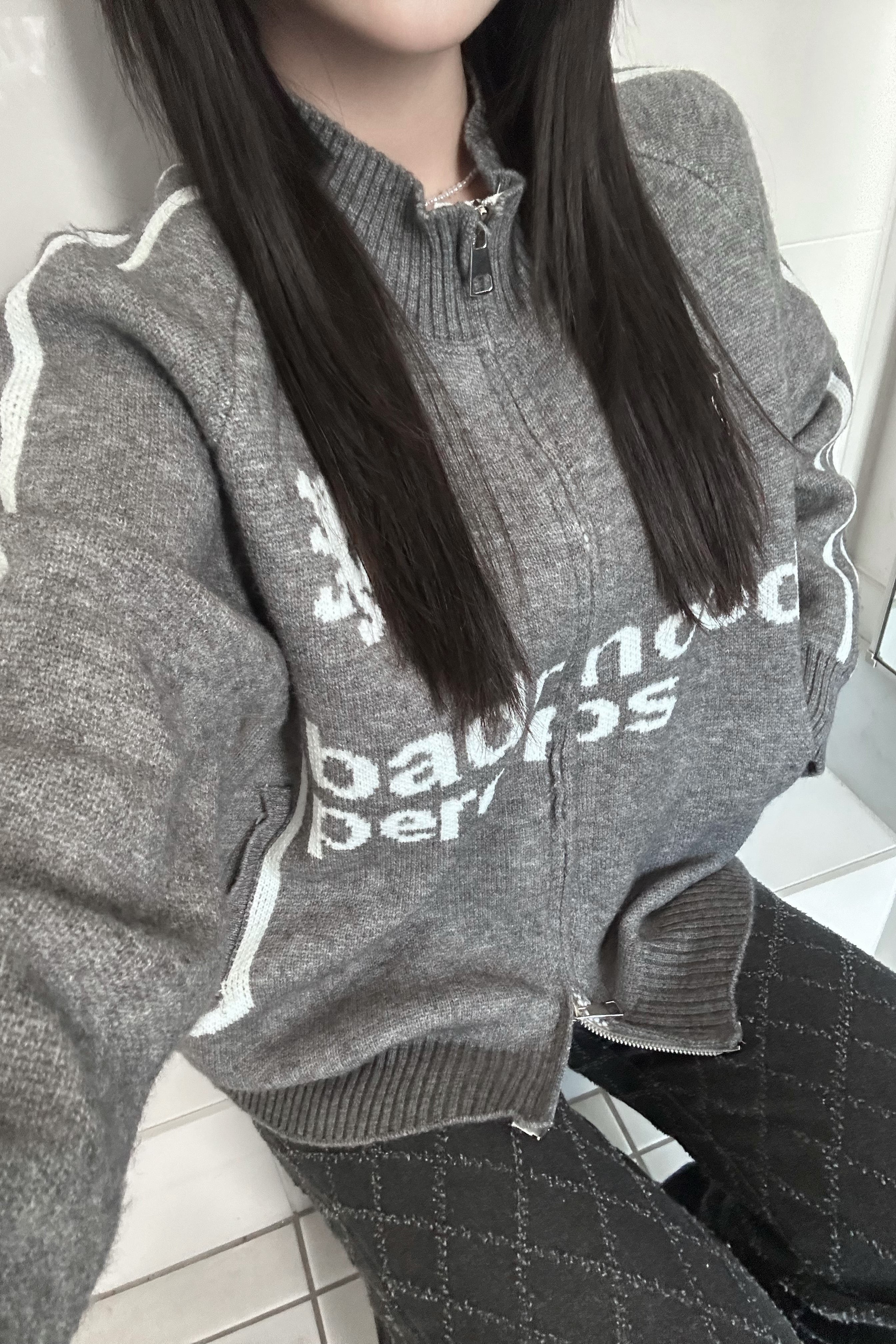 スポーティーデザインニット KR30276