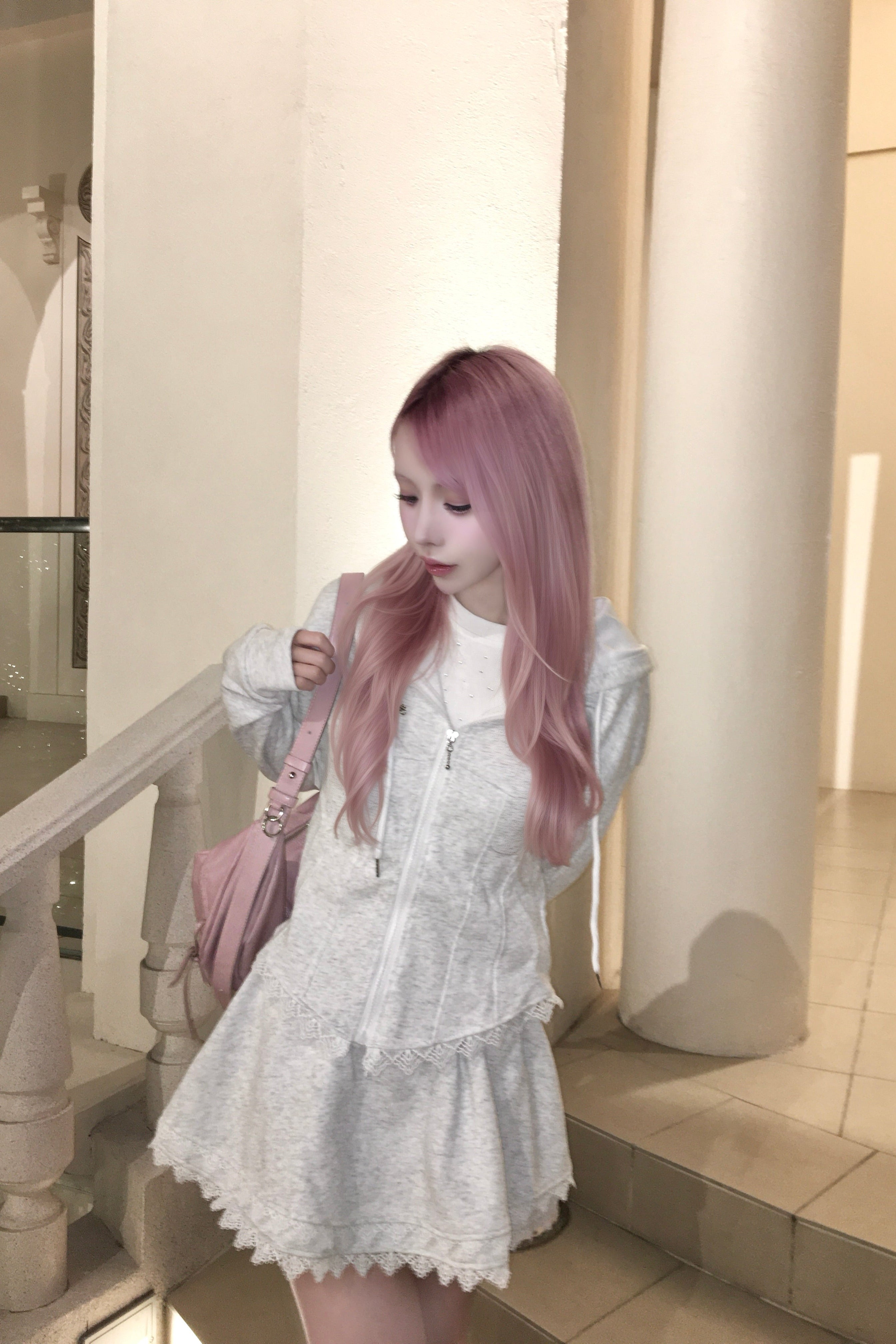 フリルスウェットセットアップ KR13428