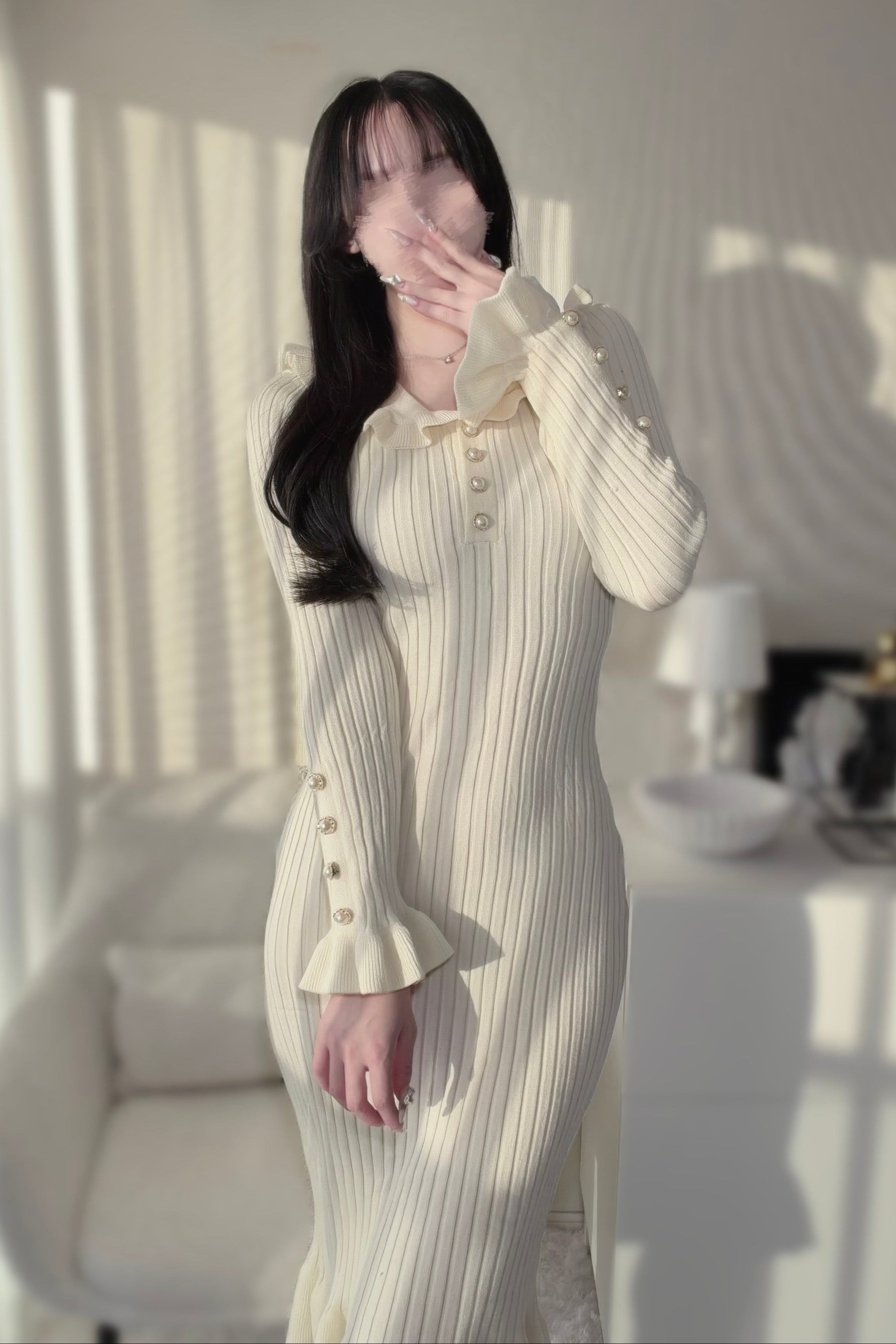 シンプルエレガンスワンピース KR13821