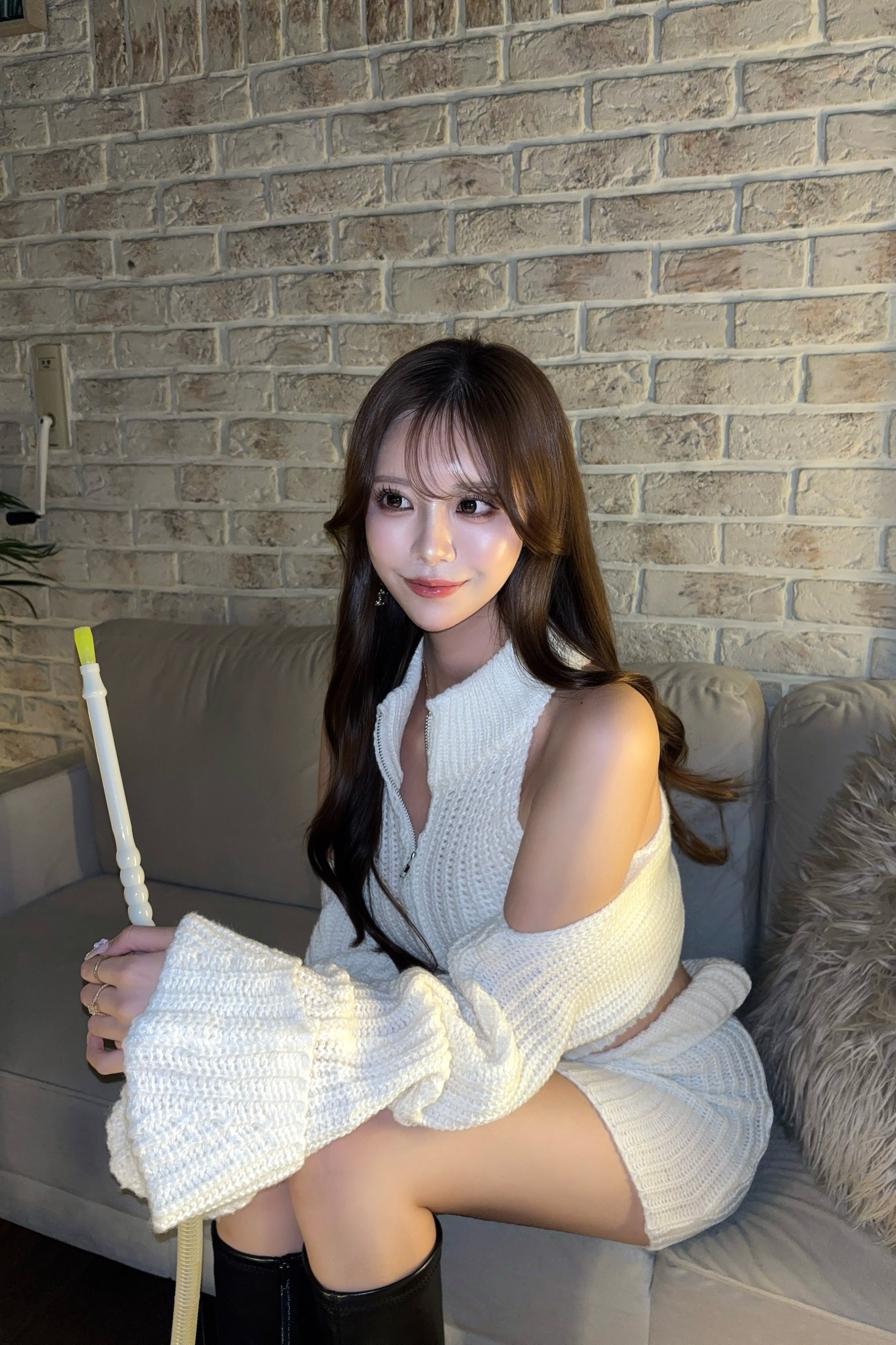 スリピースニットセットアップ KR30036