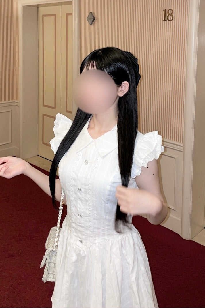 ドロップウエストシャツワンピース KR14792