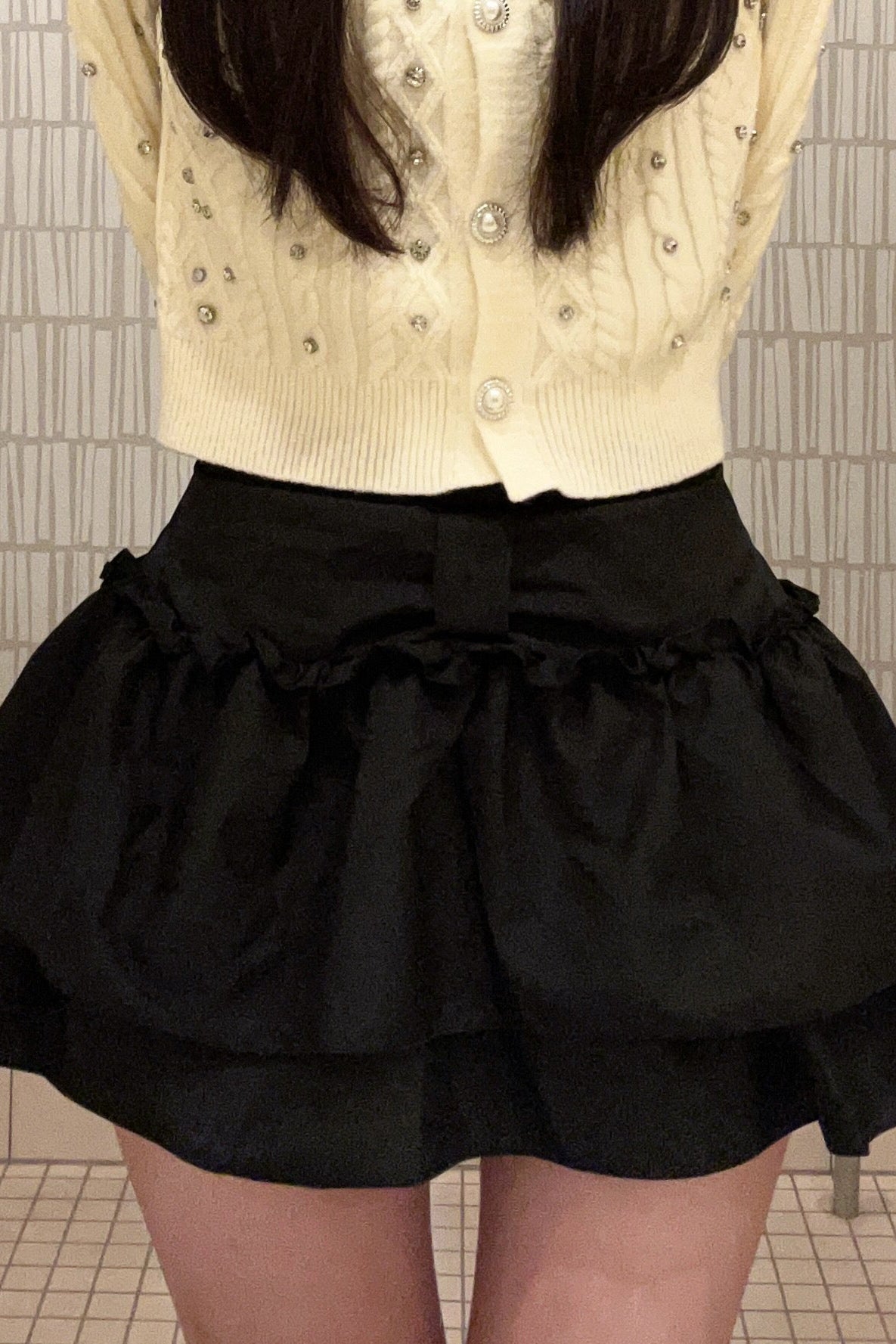 シンプルフリルスカート KR14739
