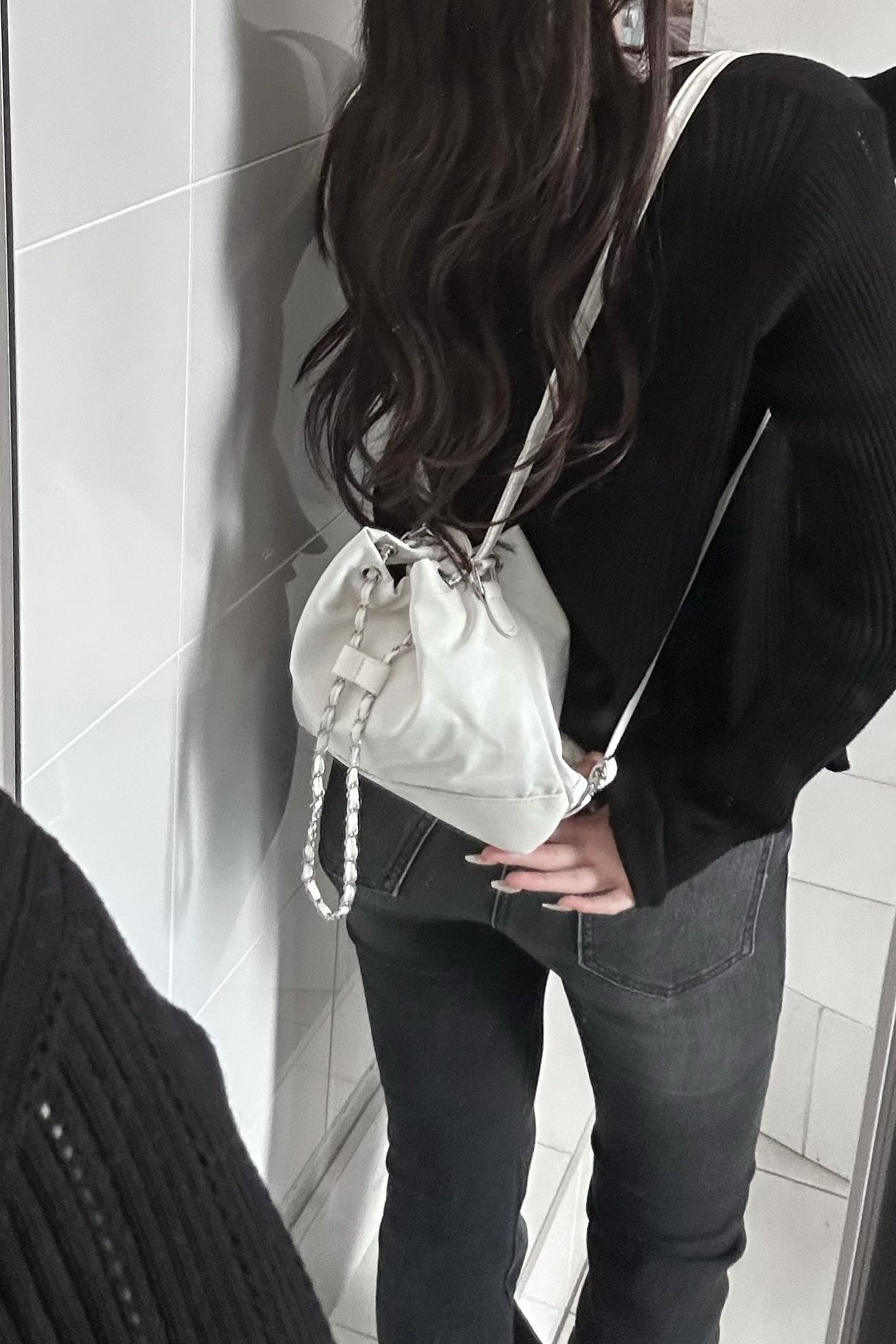 2wayビジュ―チェーンミニバッグ KR14141