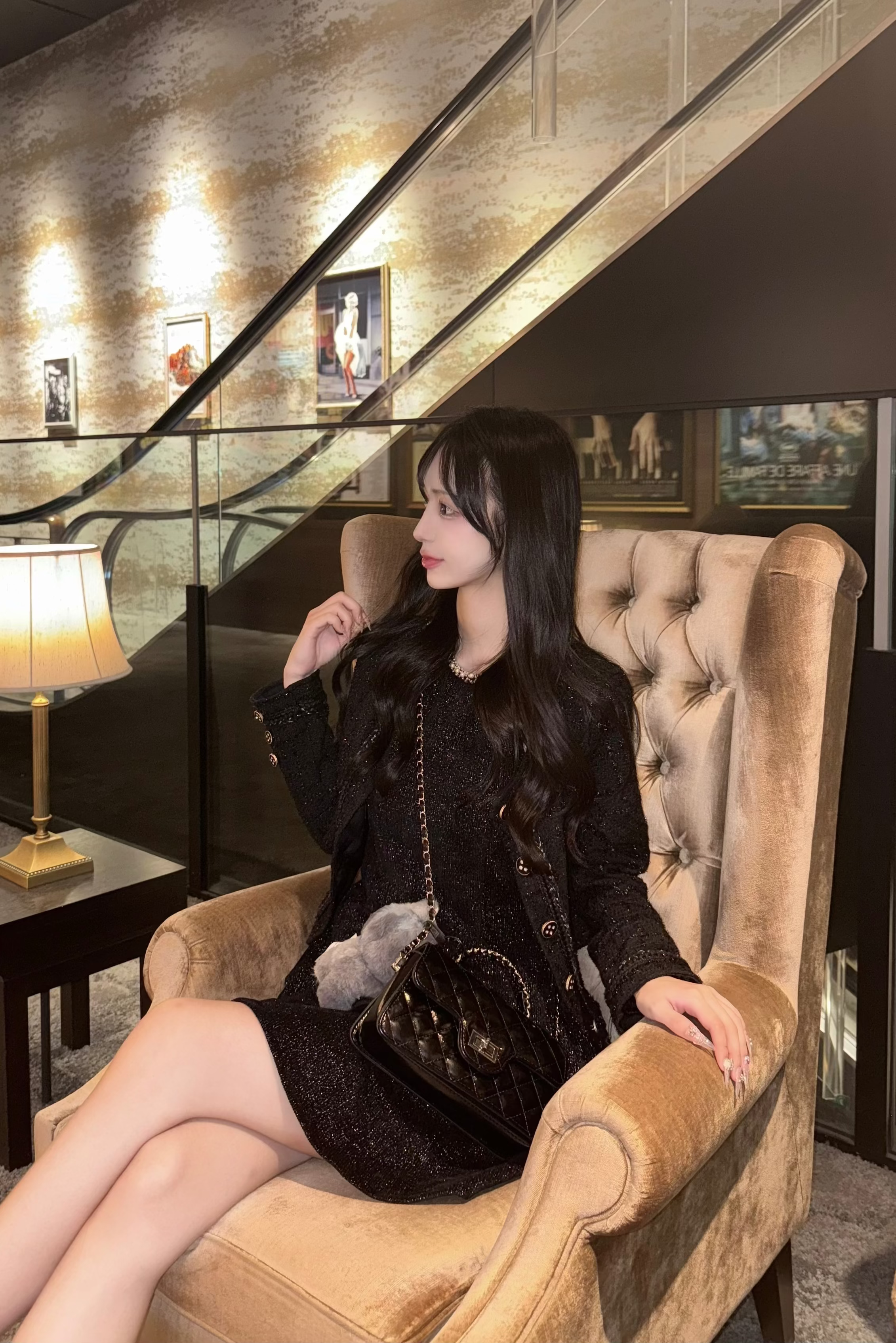 エレガントツイードジャケット KR12346