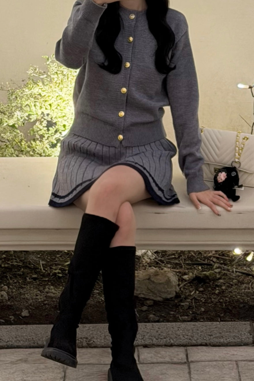 セーラーニットワンピース KR30197