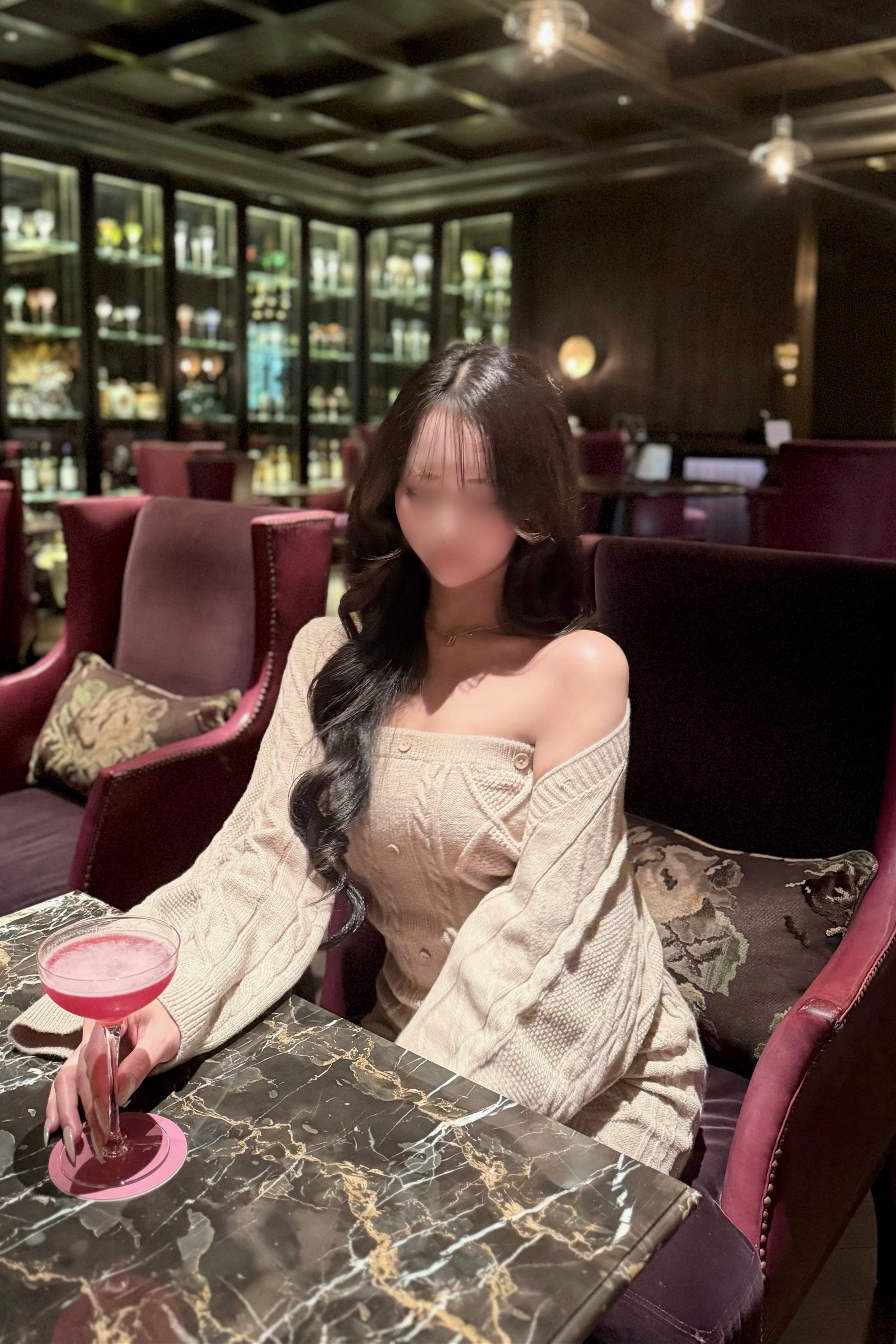 ワンショルニットワンピ KR14157